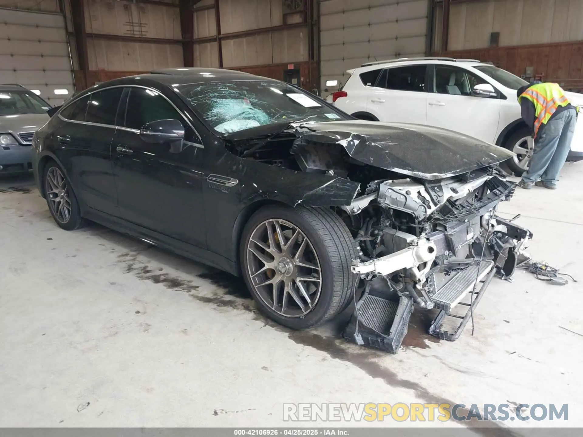 1 Photograph of a damaged car WDD7X8JB0KA001581 MERCEDES-BENZ AMG GT 63 4-DOOR COUPE 2019