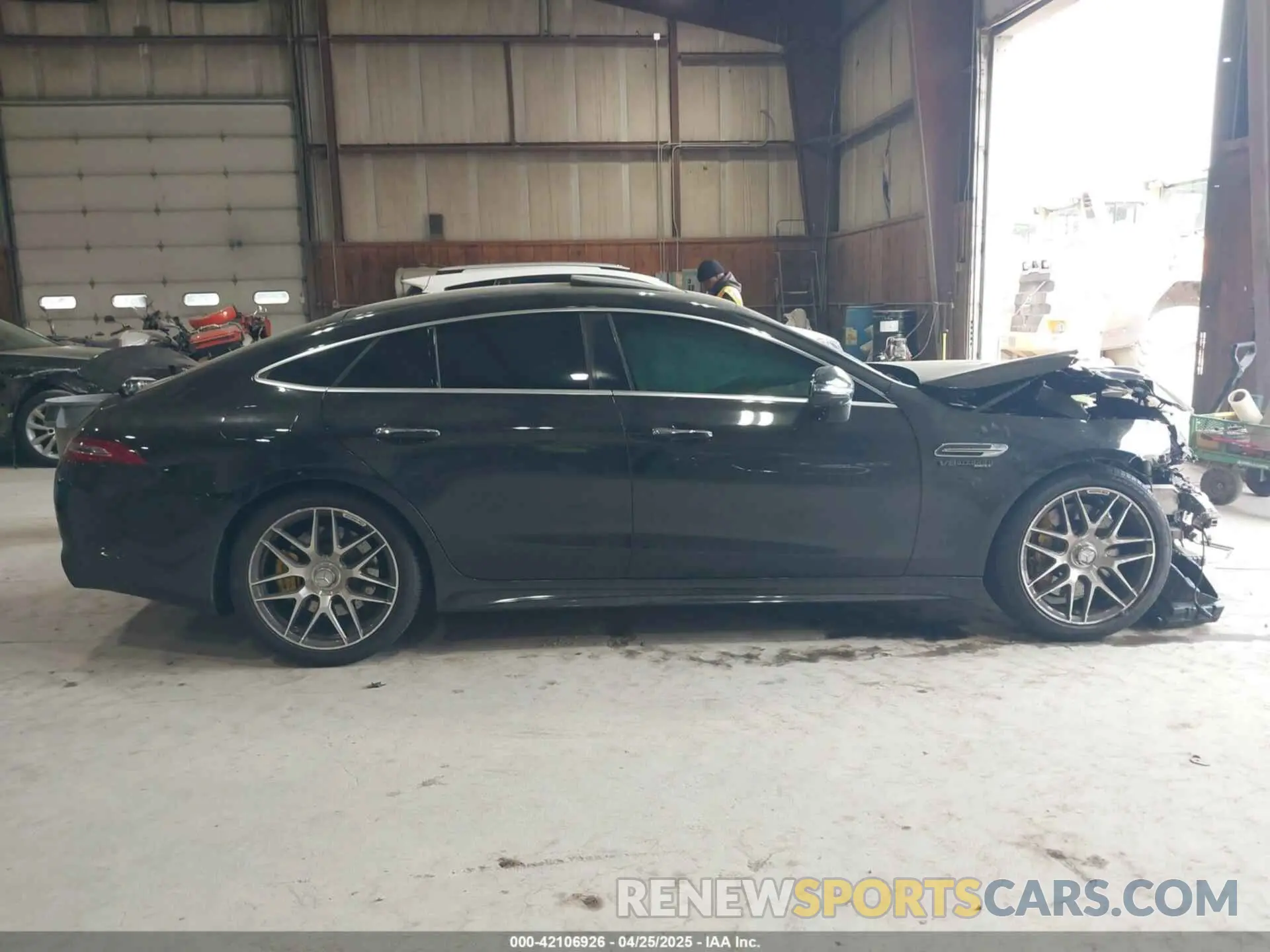 13 Photograph of a damaged car WDD7X8JB0KA001581 MERCEDES-BENZ AMG GT 63 4-DOOR COUPE 2019