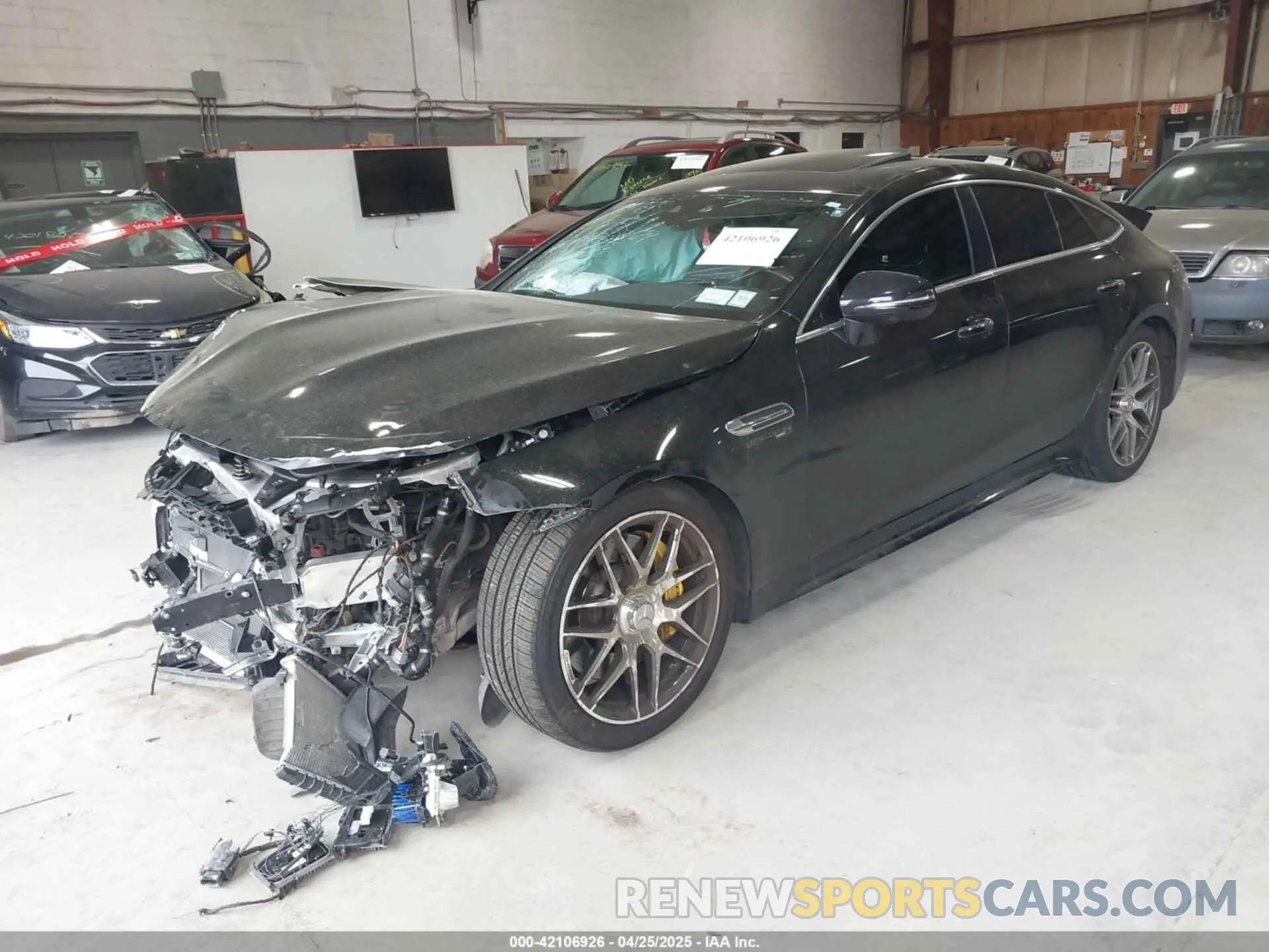 2 Photograph of a damaged car WDD7X8JB0KA001581 MERCEDES-BENZ AMG GT 63 4-DOOR COUPE 2019