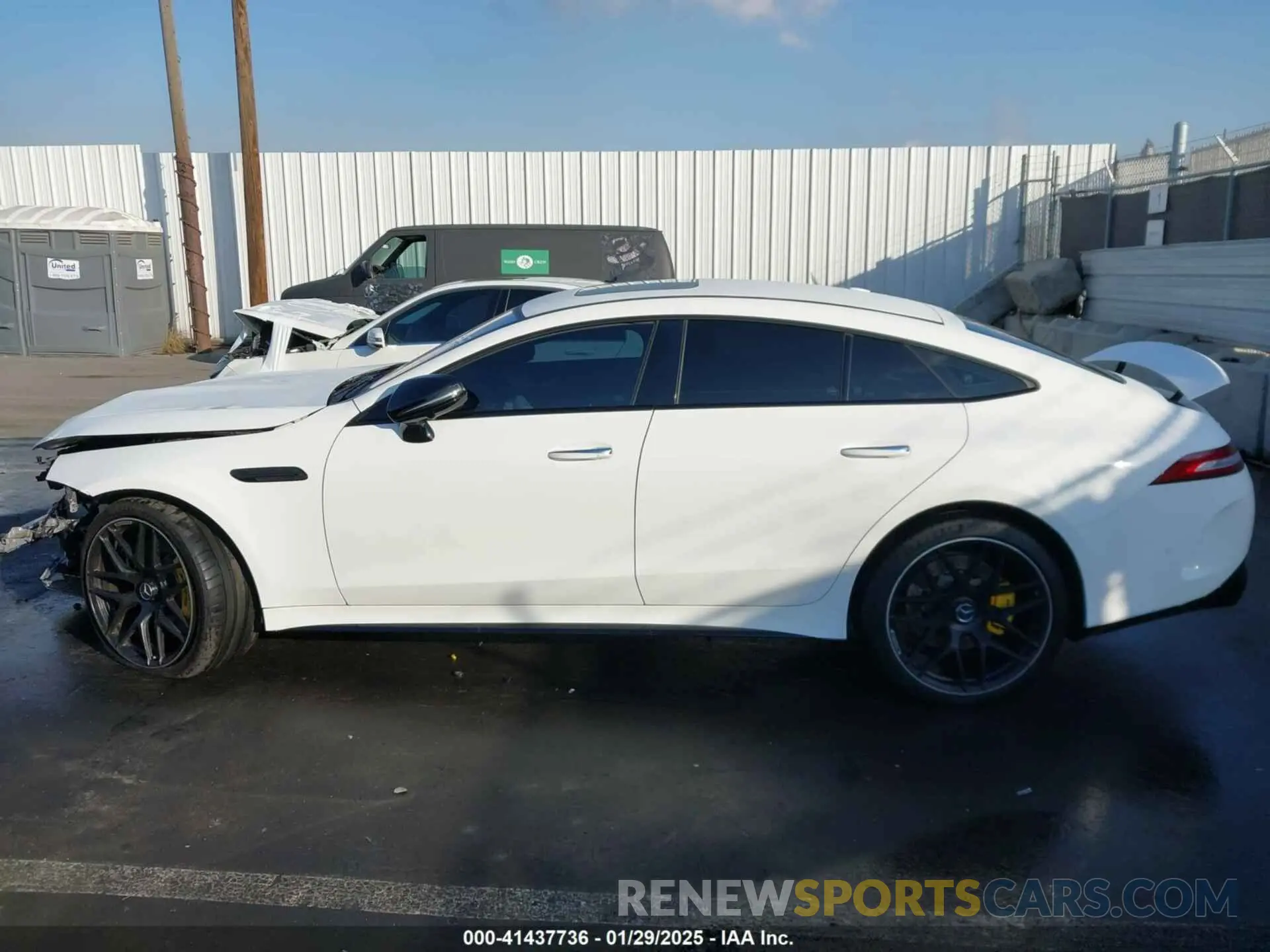 14 Photograph of a damaged car WDD7X8JB2KA001338 MERCEDES-BENZ AMG GT 63 4-DOOR COUPE 2019