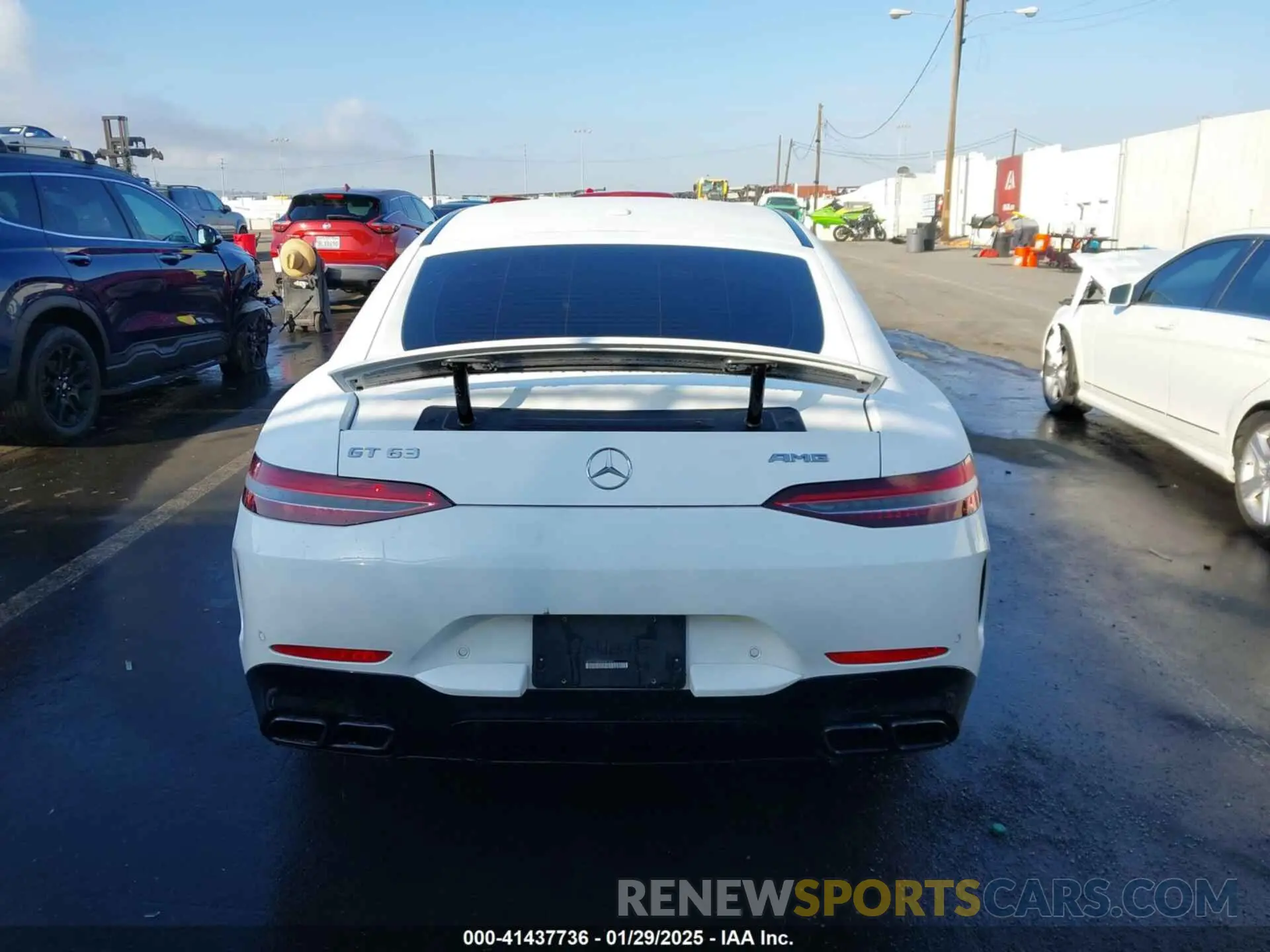16 Photograph of a damaged car WDD7X8JB2KA001338 MERCEDES-BENZ AMG GT 63 4-DOOR COUPE 2019