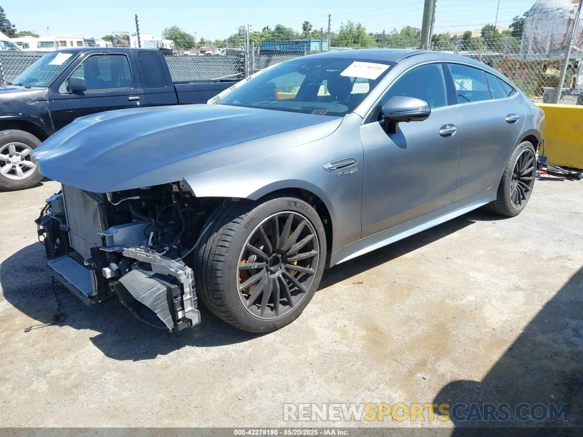2 Photograph of a damaged car W1K7X8KB0LA015870 MERCEDES-BENZ AMG GT 63 4-DOOR COUPE 2020