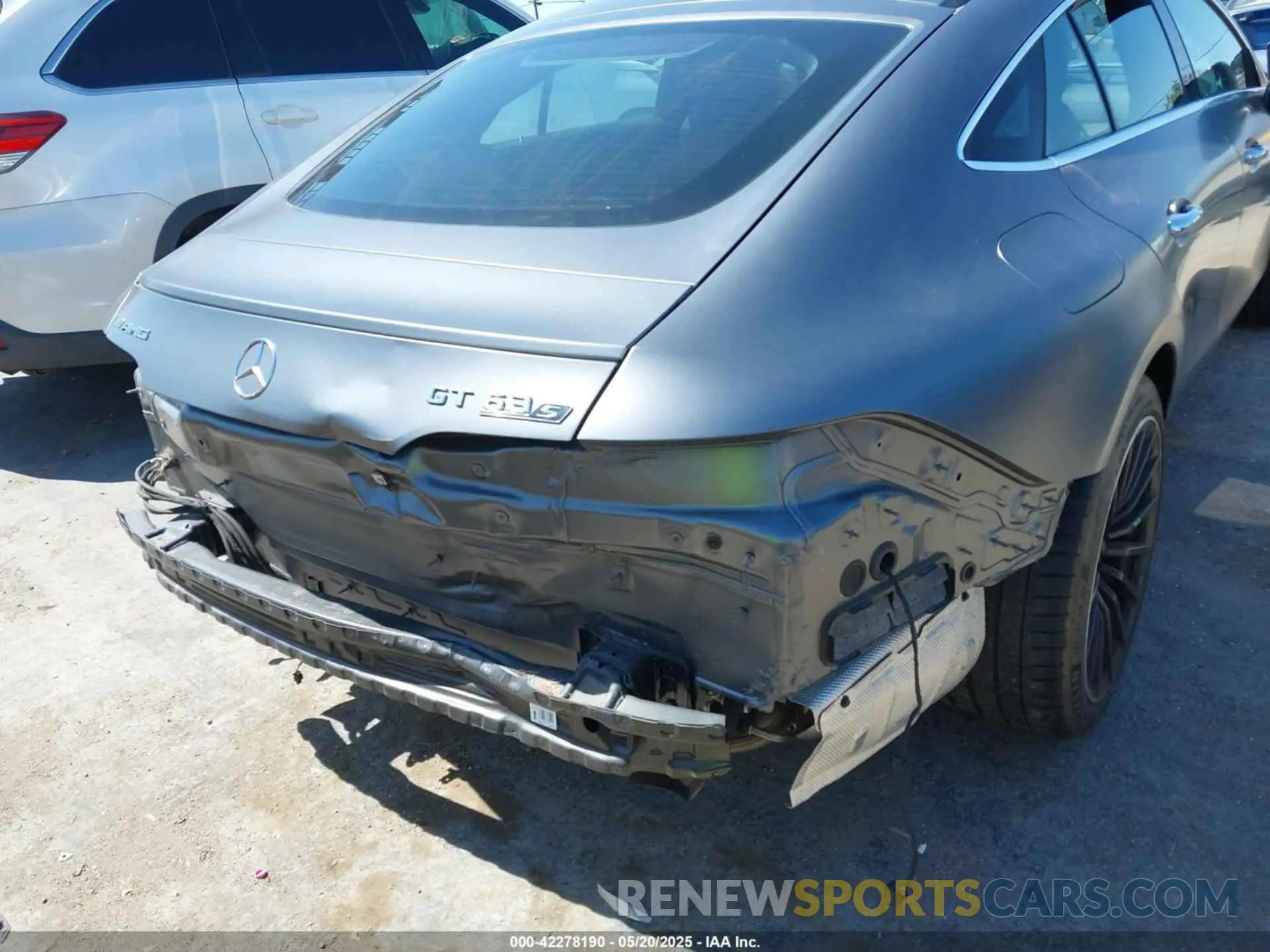 21 Photograph of a damaged car W1K7X8KB0LA015870 MERCEDES-BENZ AMG GT 63 4-DOOR COUPE 2020