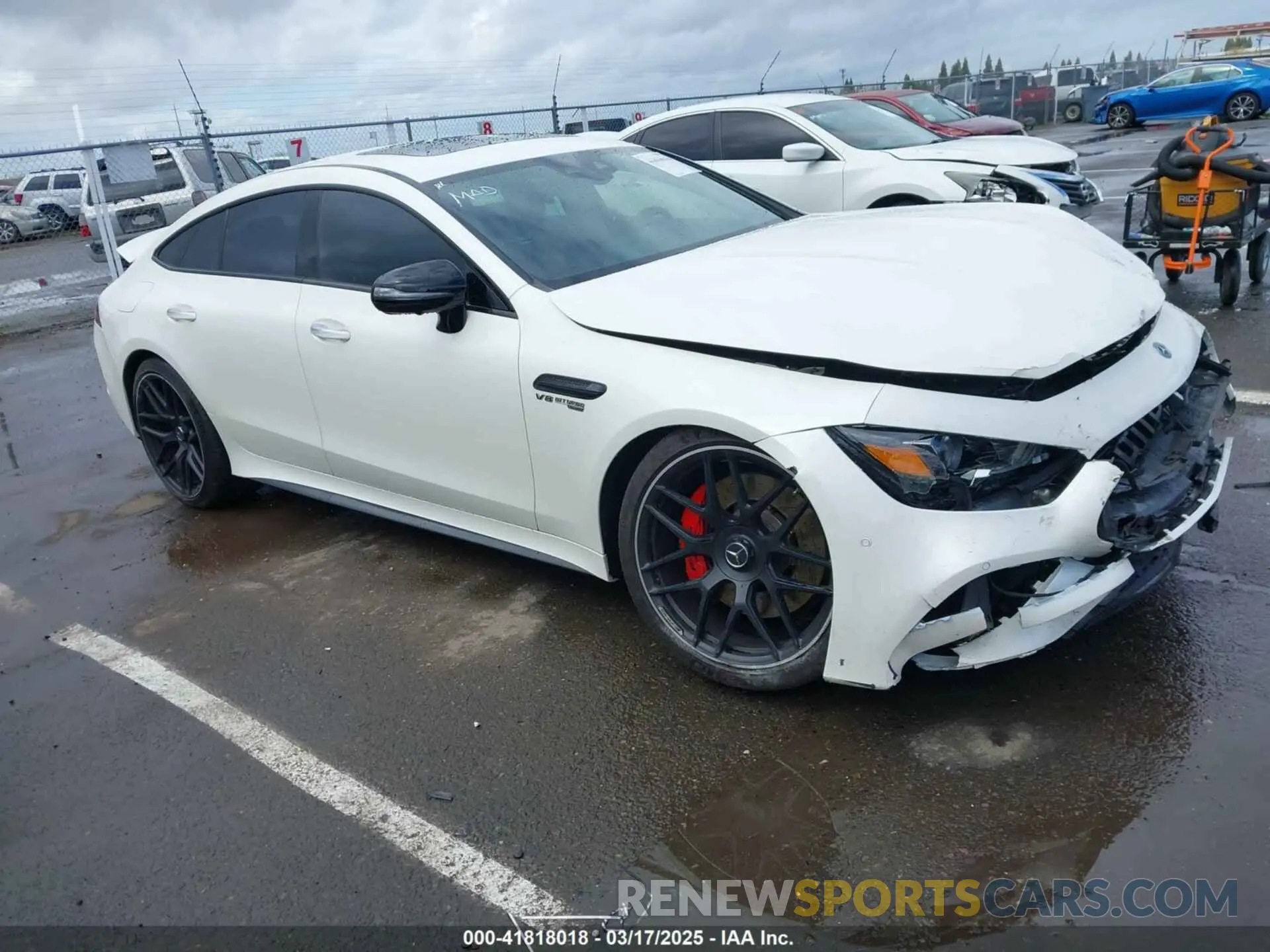 1 Photograph of a damaged car WDD7X8JB0LA013294 MERCEDES-BENZ AMG GT 63 4-DOOR COUPE 2020