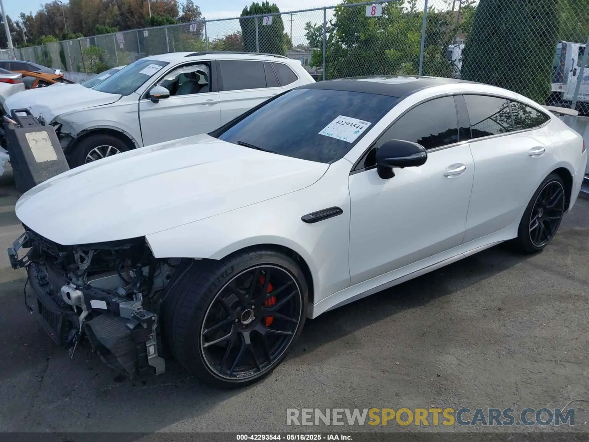 2 Photograph of a damaged car WDD7X8KB3LA014583 MERCEDES-BENZ AMG GT 63 4-DOOR COUPE 2020