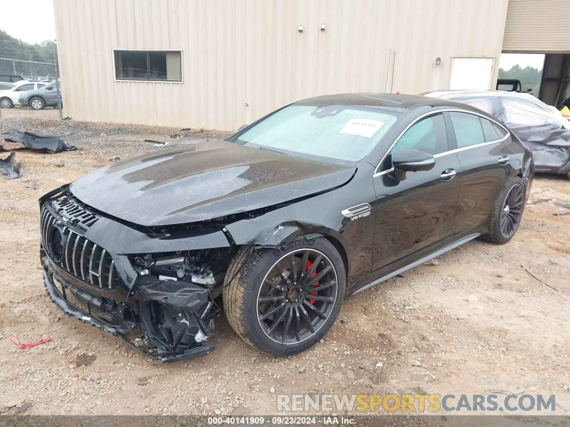 2 Photograph of a damaged car W1K7X8JB7MA035102 MERCEDES-BENZ AMG GT 63 4-DOOR COUPE 2021