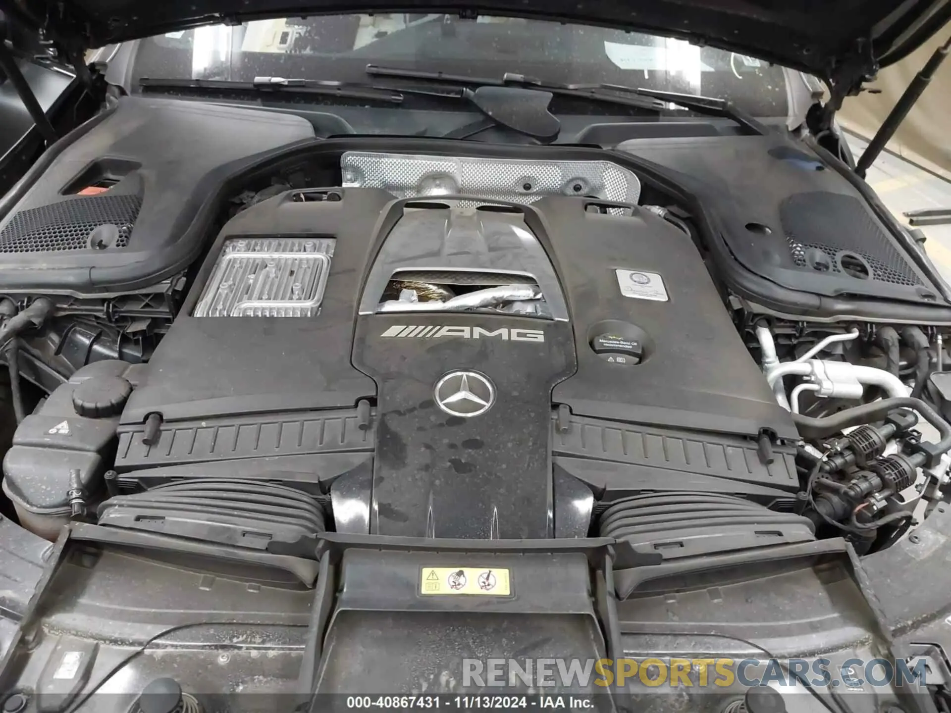 10 Photograph of a damaged car W1K7X8KB3MA037573 MERCEDES-BENZ AMG GT 63 4-DOOR COUPE 2021