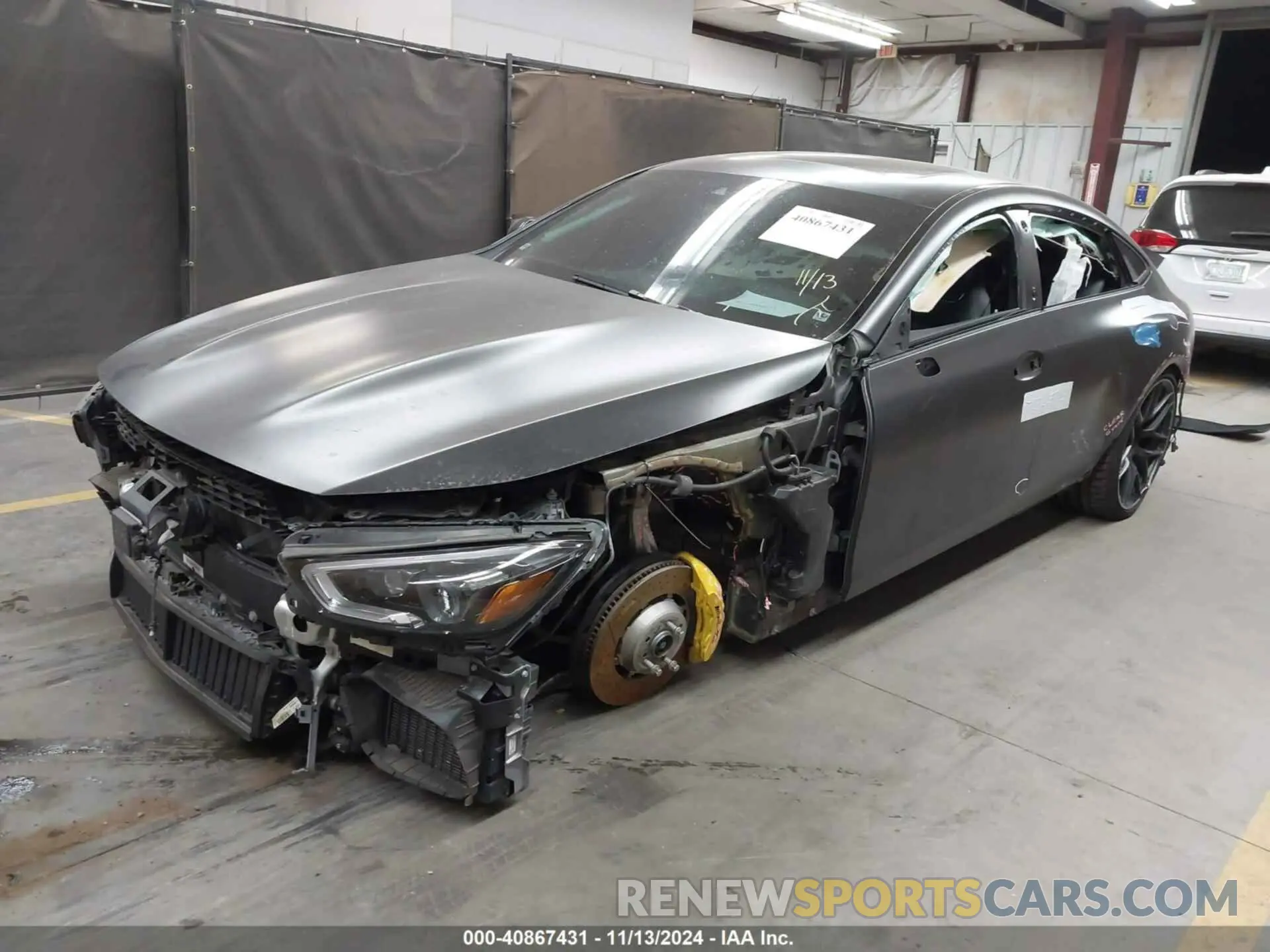 2 Photograph of a damaged car W1K7X8KB3MA037573 MERCEDES-BENZ AMG GT 63 4-DOOR COUPE 2021