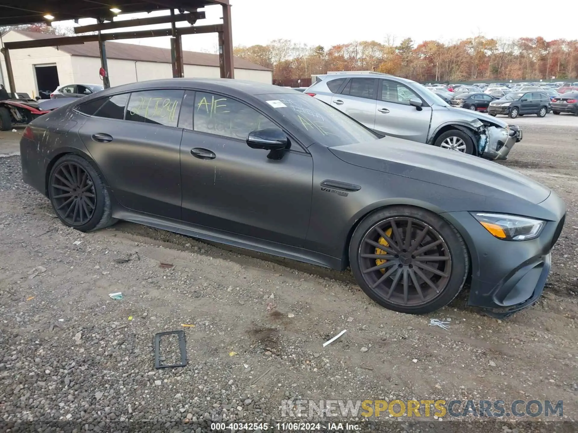1 Photograph of a damaged car W1K7X8KB5MA042726 MERCEDES-BENZ AMG GT 63 4-DOOR COUPE 2021