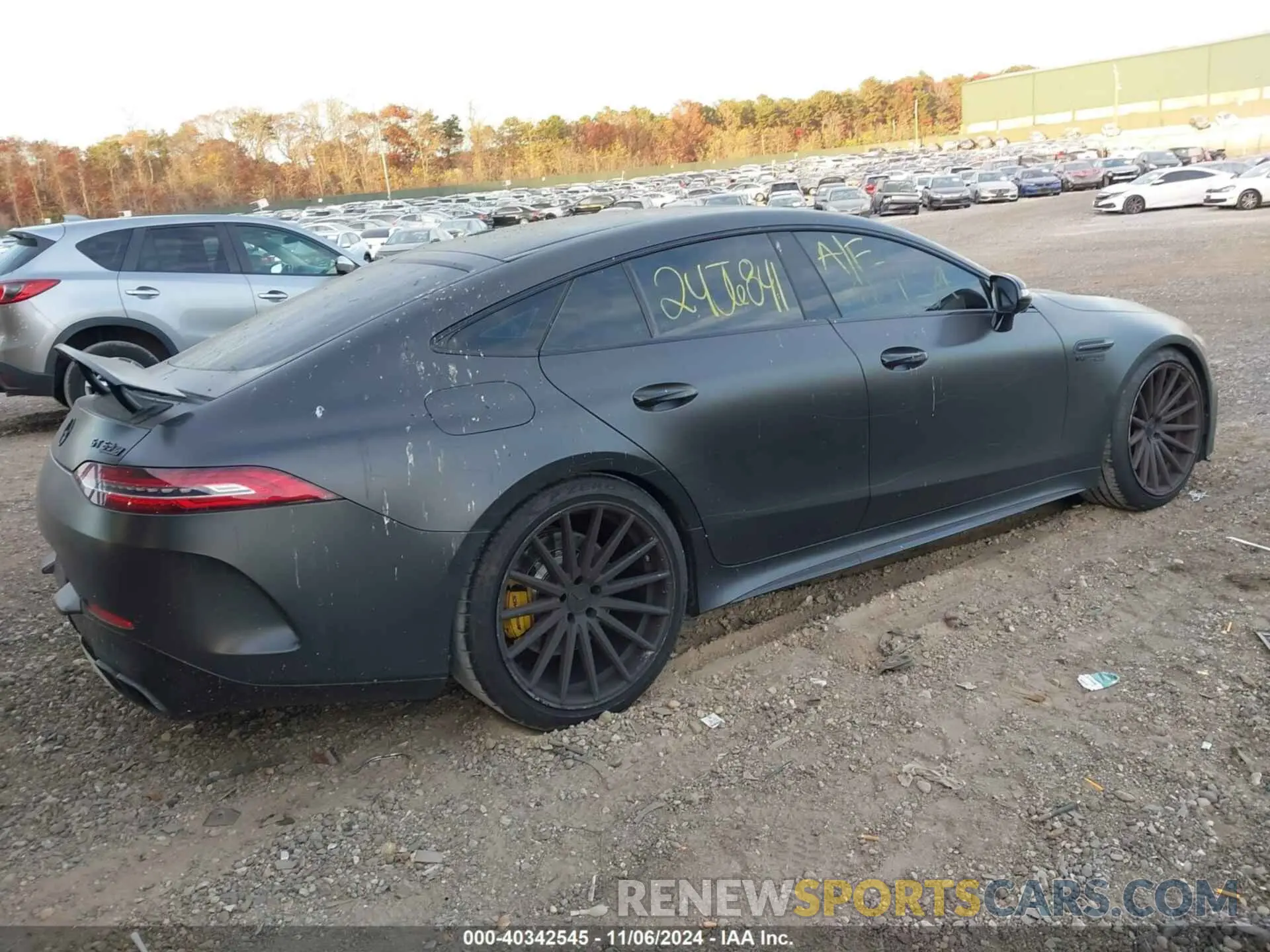 4 Photograph of a damaged car W1K7X8KB5MA042726 MERCEDES-BENZ AMG GT 63 4-DOOR COUPE 2021