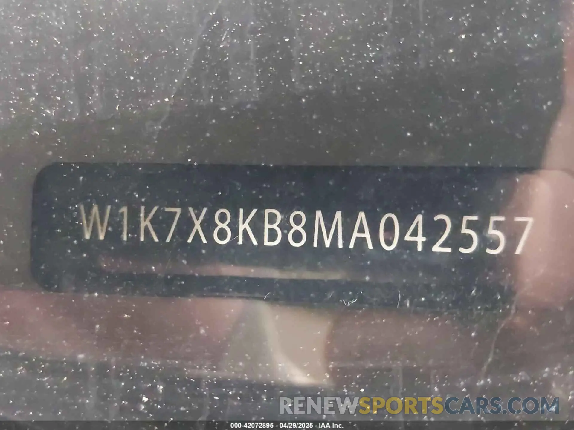 17 Photograph of a damaged car W1K7X8KB8MA036533 MERCEDES-BENZ AMG GT 63 4-DOOR COUPE 2021