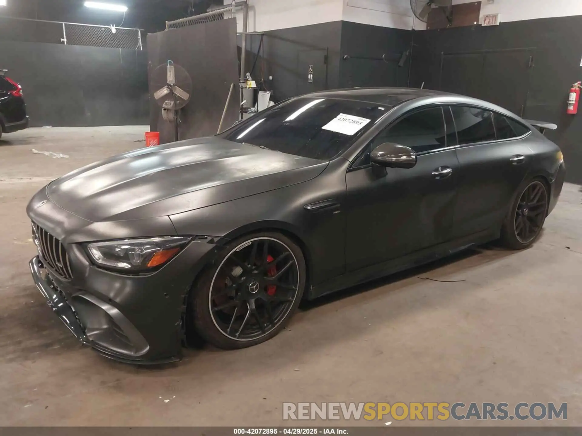 2 Photograph of a damaged car W1K7X8KB8MA036533 MERCEDES-BENZ AMG GT 63 4-DOOR COUPE 2021