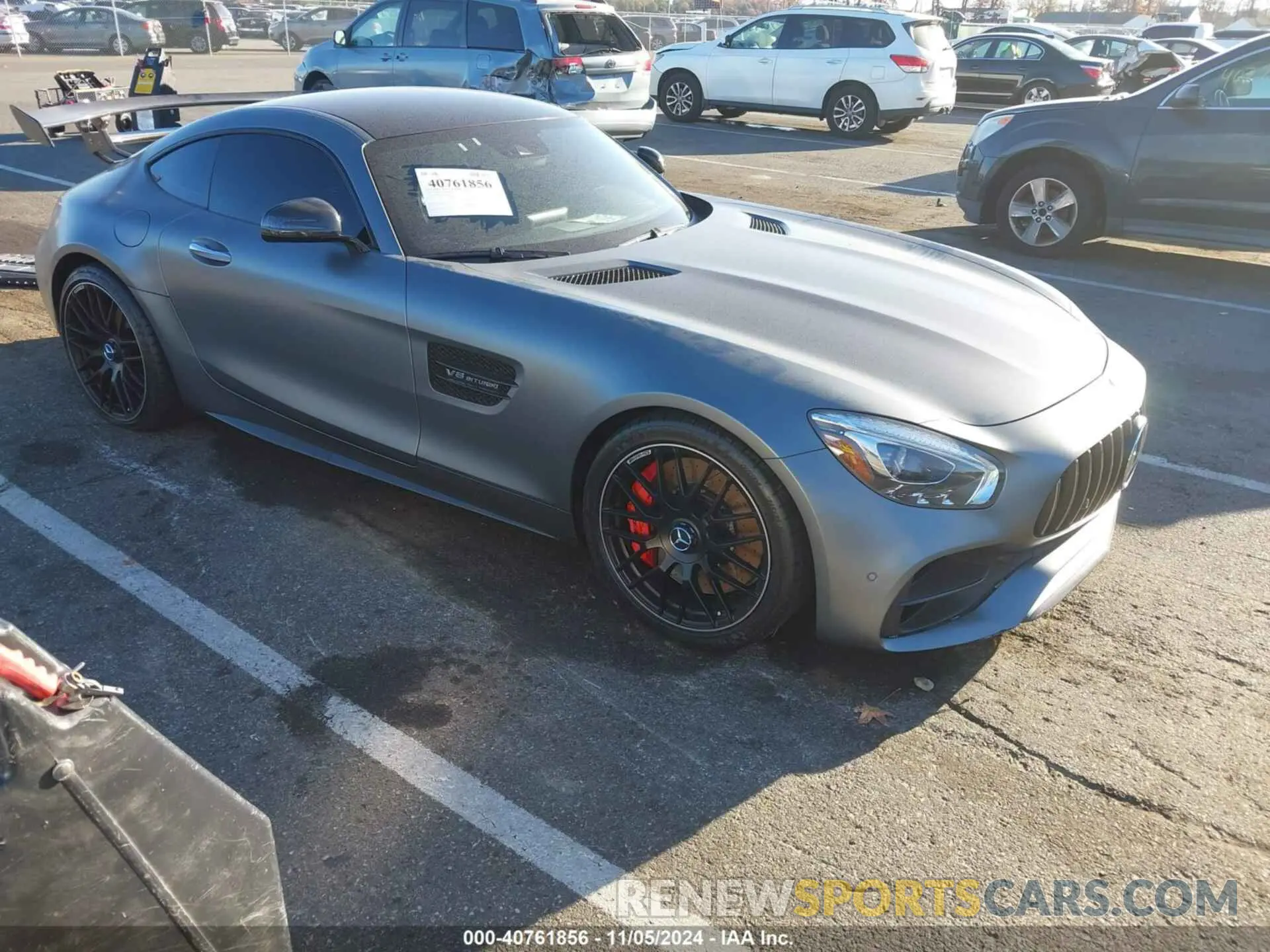 1 Photograph of a damaged car WDDYJ8AA3KA023636 MERCEDES-BENZ AMG GT C 2019