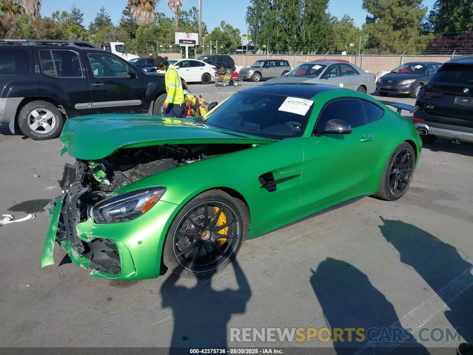 2 Photograph of a damaged car WDDYJ7KA5KA024456 MERCEDES-BENZ AMG GT R 2019