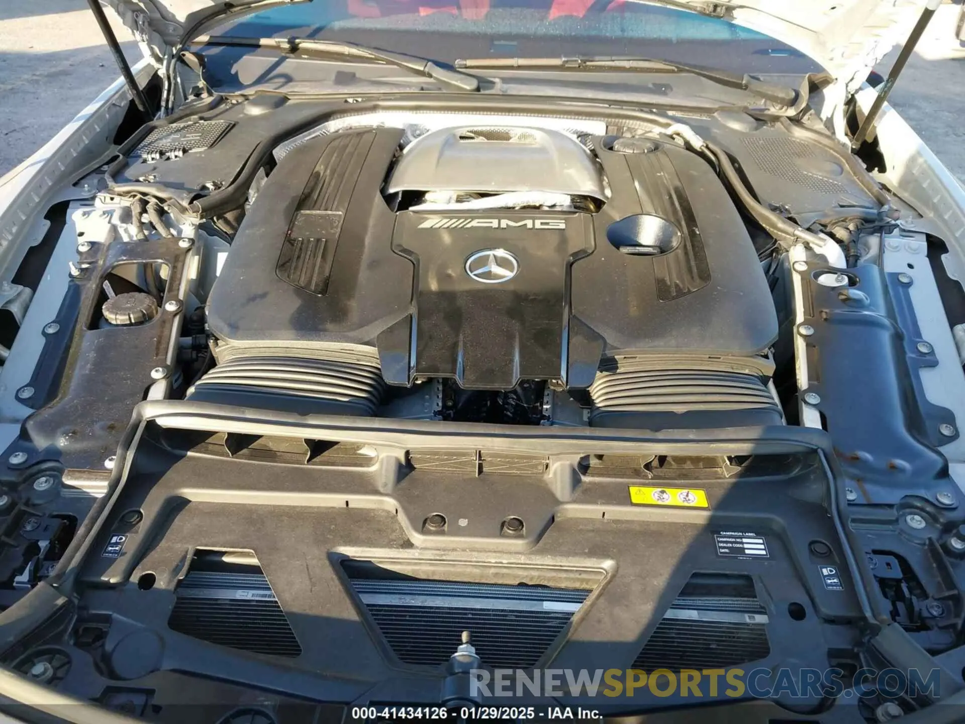 10 Photograph of a damaged car W1KVK8AB3NF005086 MERCEDES-BENZ AMG SL 55 2022