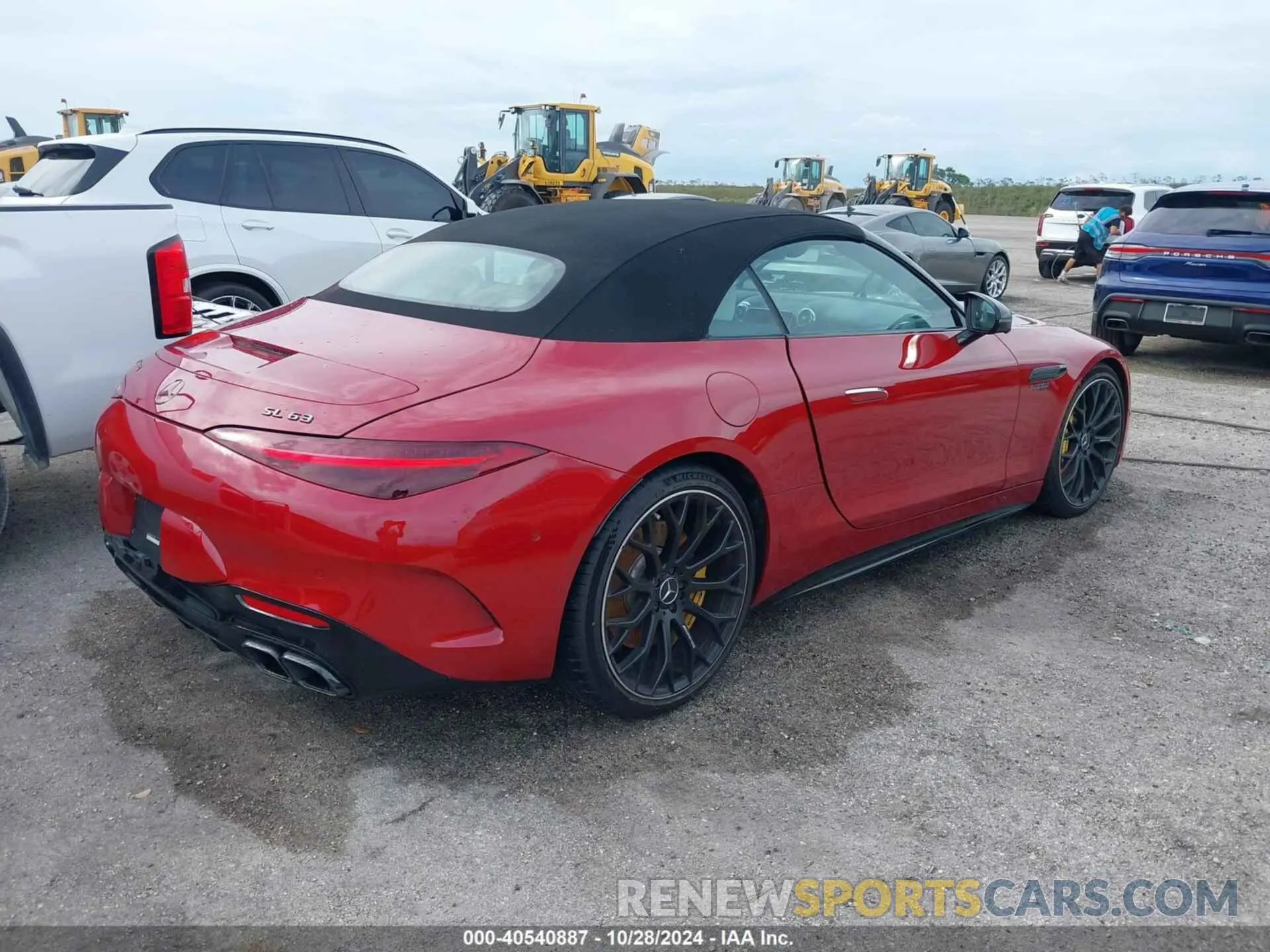 4 Photograph of a damaged car W1KVK8BB9PF015123 MERCEDES-BENZ AMG SL 63 2023