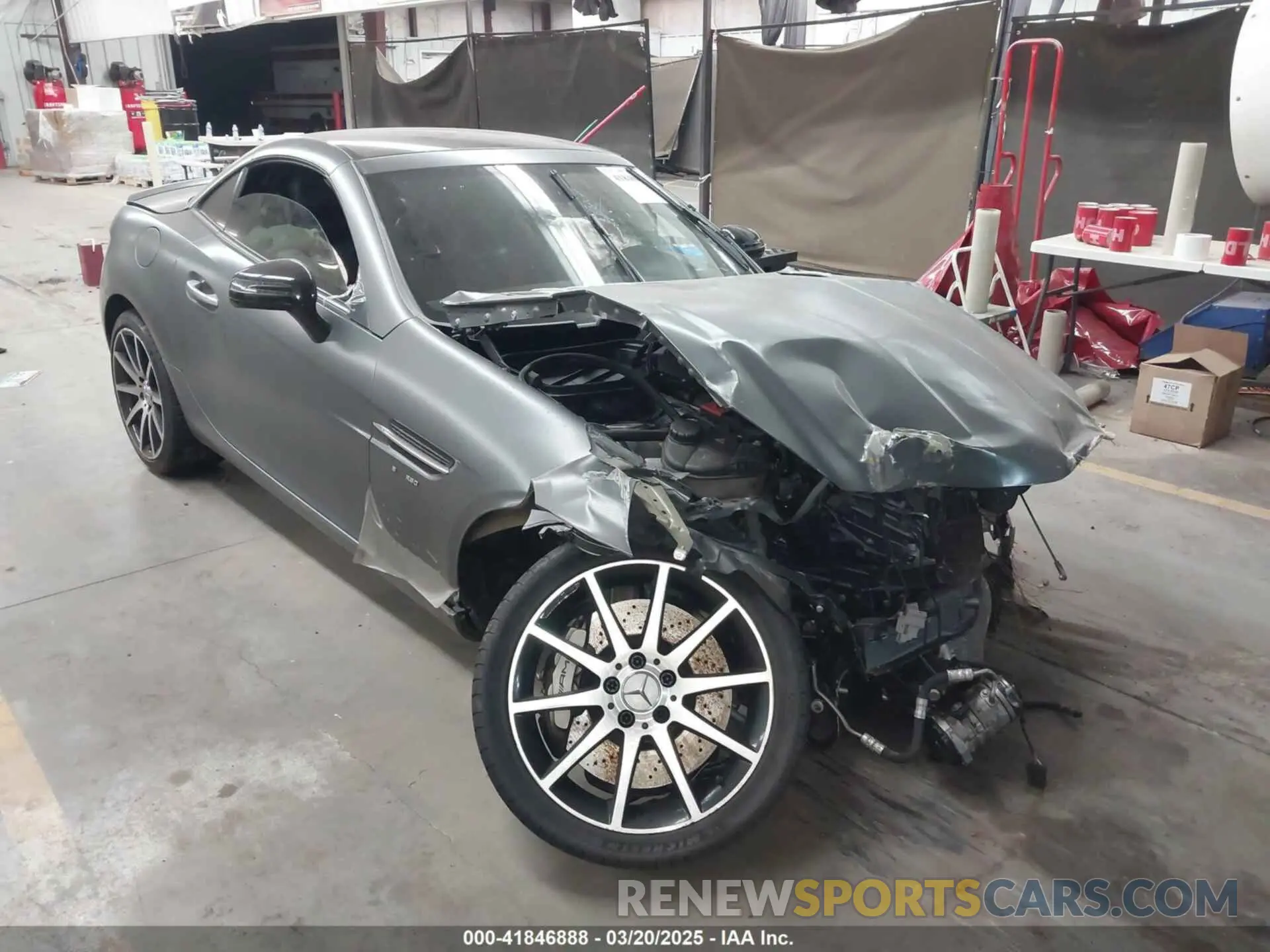 1 Photograph of a damaged car WDDPK6GA0LF167413 MERCEDES-BENZ AMG SLC 43 2020