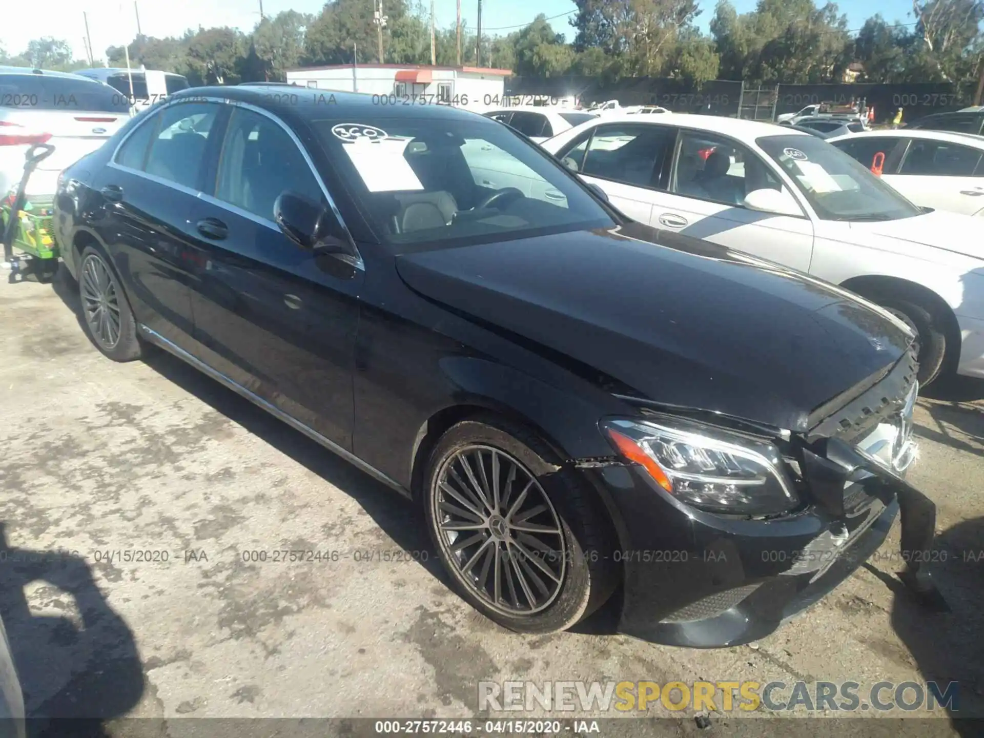 1 Photograph of a damaged car 55SWF8DB0KU294828 MERCEDES-BENZ C 2019