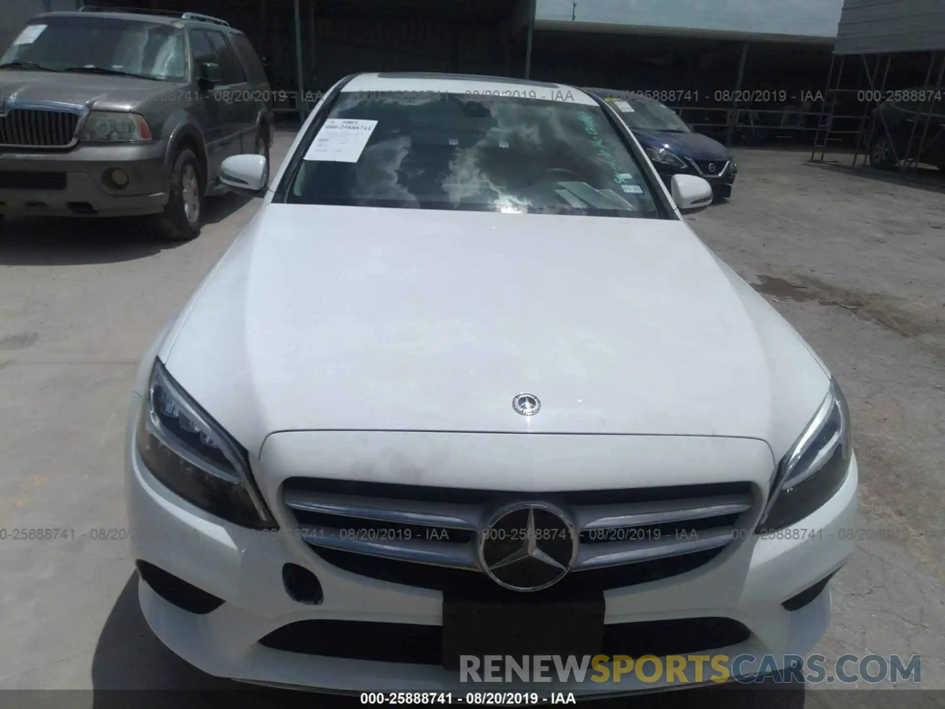 6 Photograph of a damaged car 55SWF8DB1KU309353 MERCEDES-BENZ C 2019