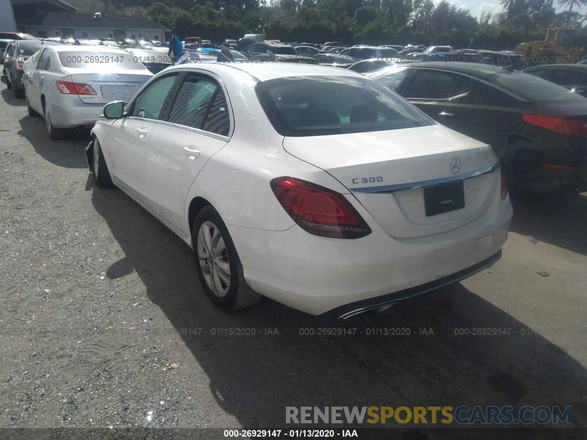 3 Photograph of a damaged car 55SWF8DB2KU294488 MERCEDES-BENZ C 2019