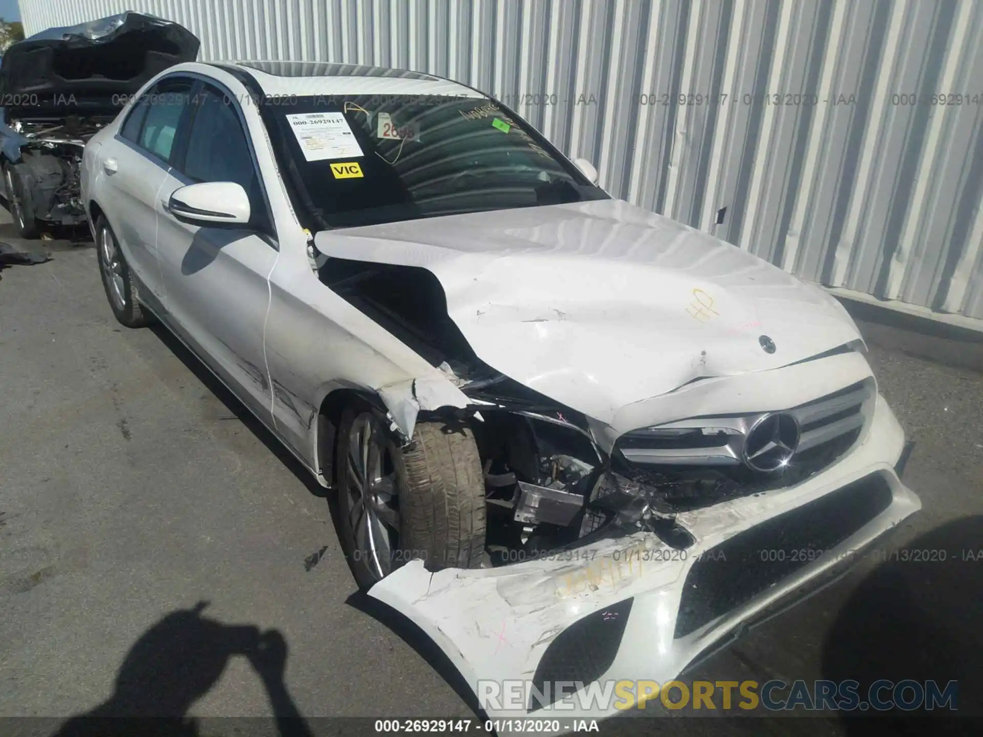 6 Photograph of a damaged car 55SWF8DB2KU294488 MERCEDES-BENZ C 2019