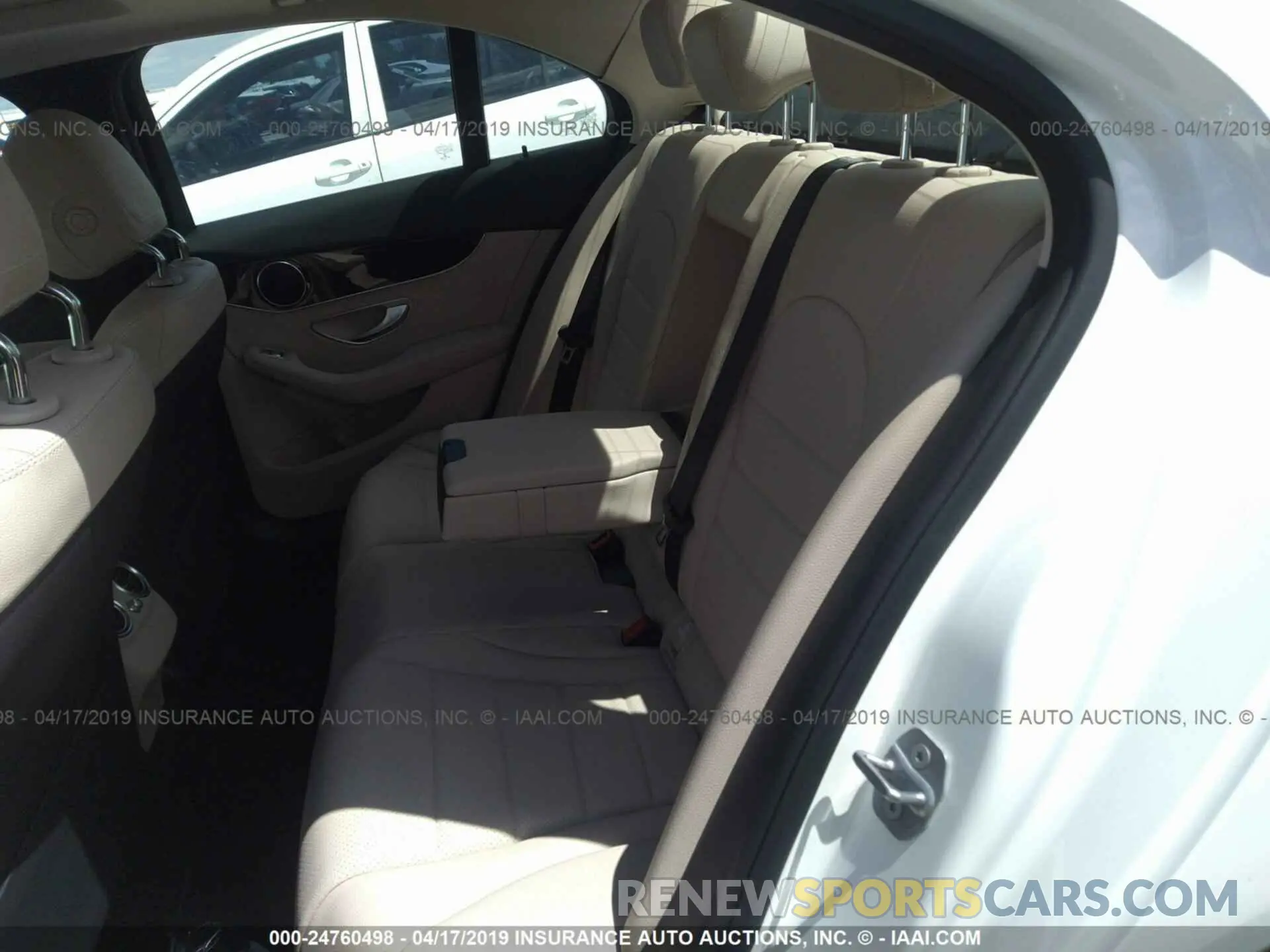 8 Photograph of a damaged car 55SWF8DB3KU304400 MERCEDES-BENZ C 2019