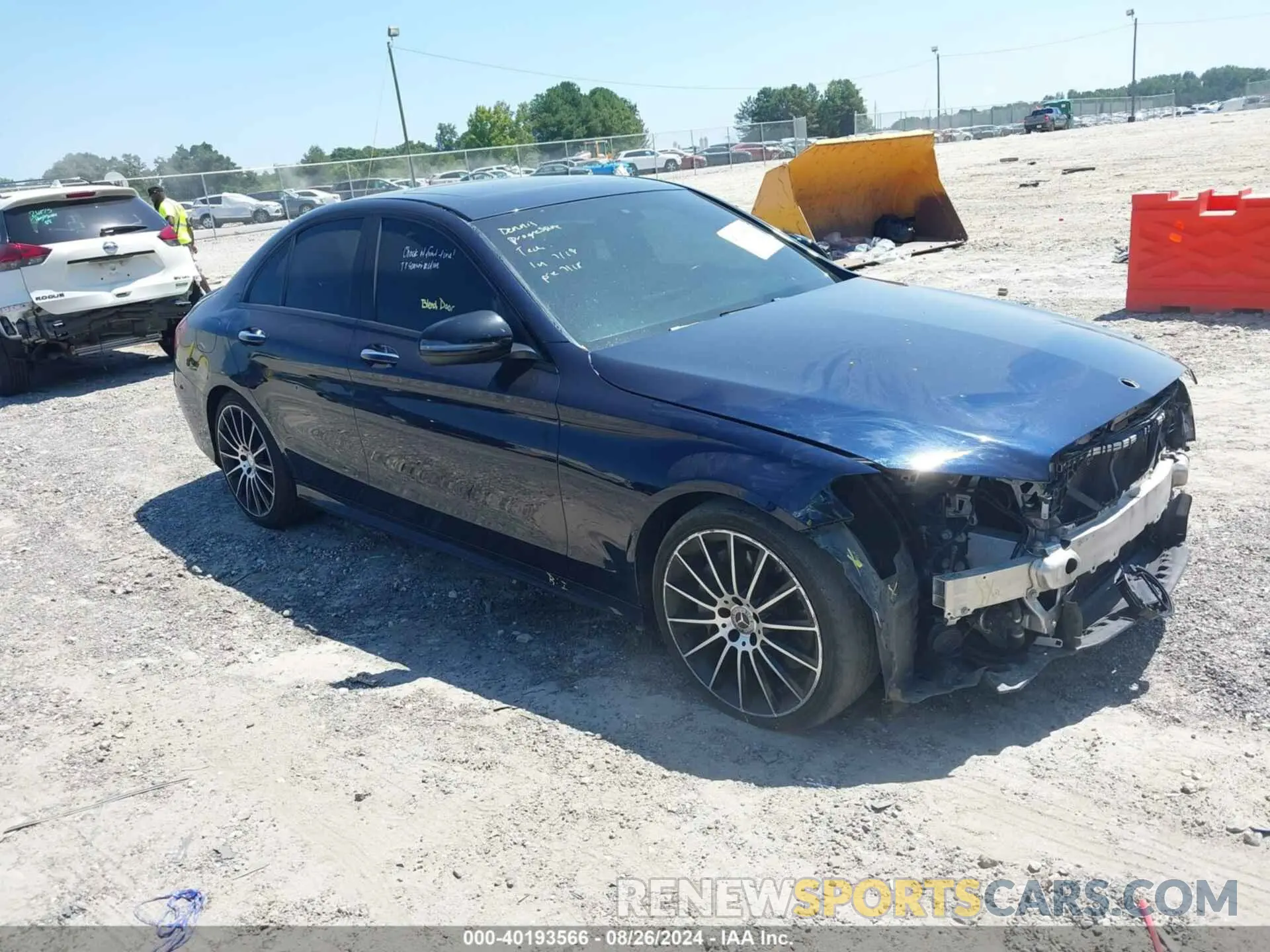 1 Photograph of a damaged car 55SWF8DB8KU291336 MERCEDES-BENZ C 2019