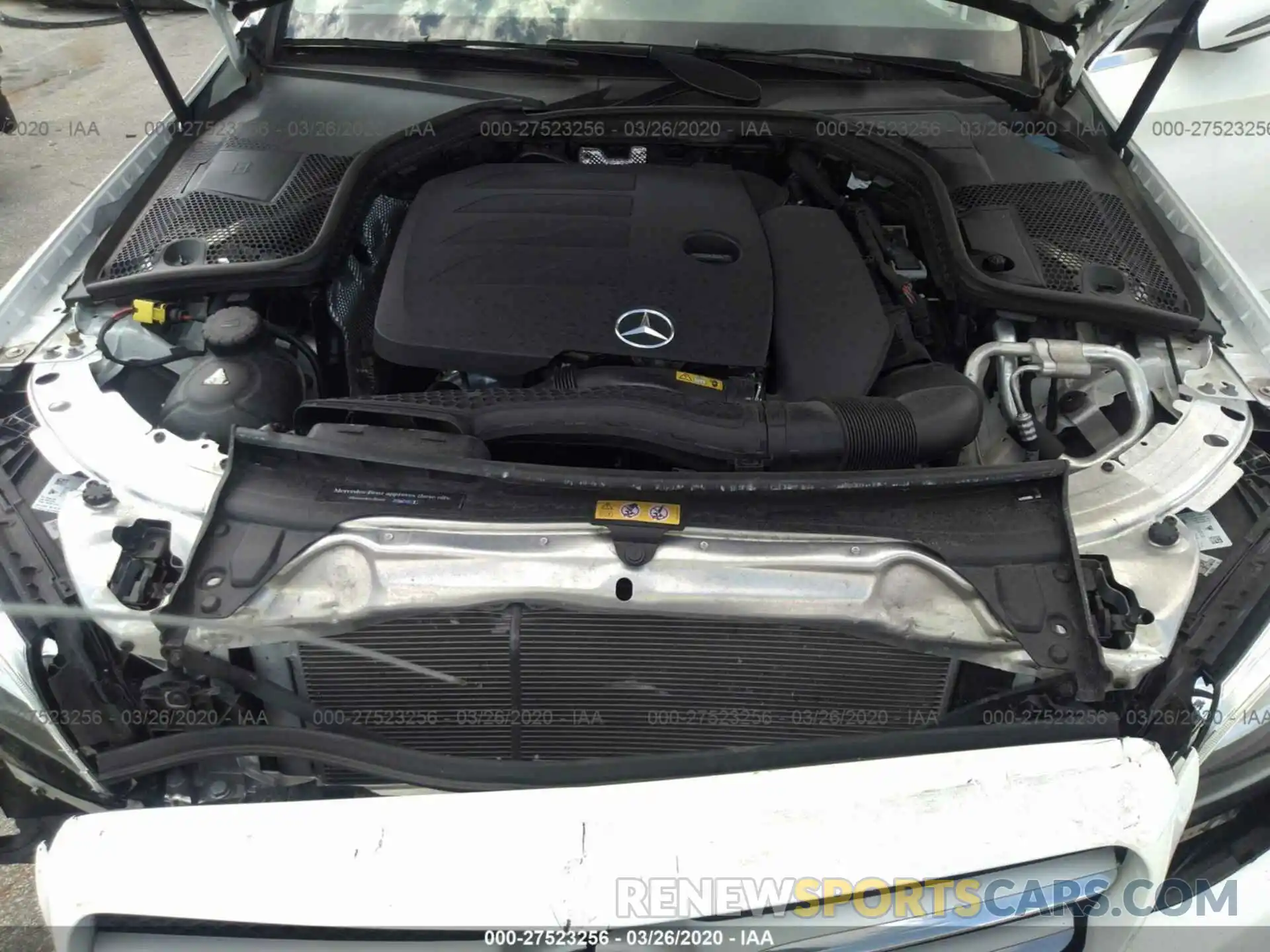 10 Photograph of a damaged car 55SWF8DB9KU296366 MERCEDES-BENZ C 2019