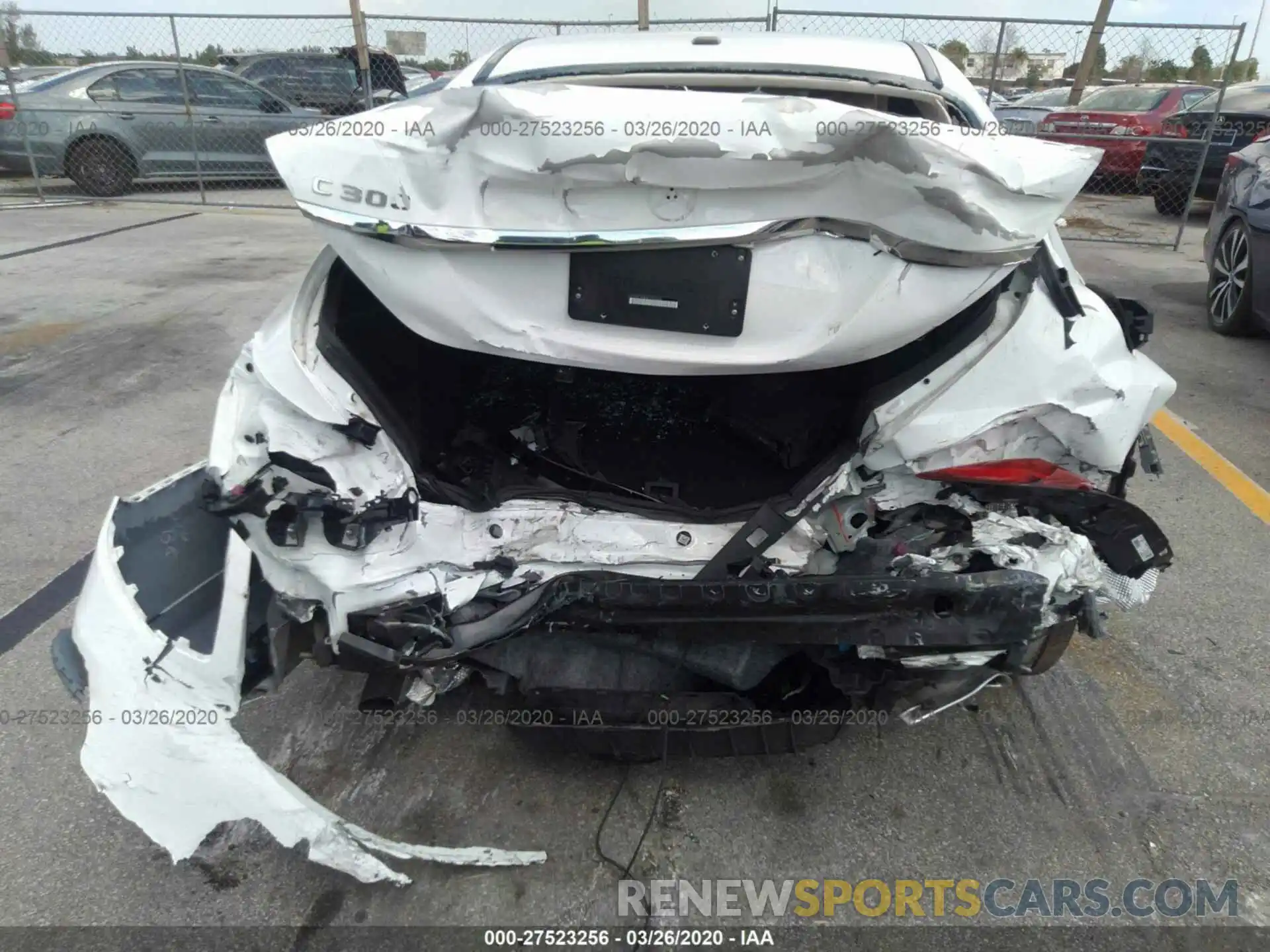 6 Photograph of a damaged car 55SWF8DB9KU296366 MERCEDES-BENZ C 2019