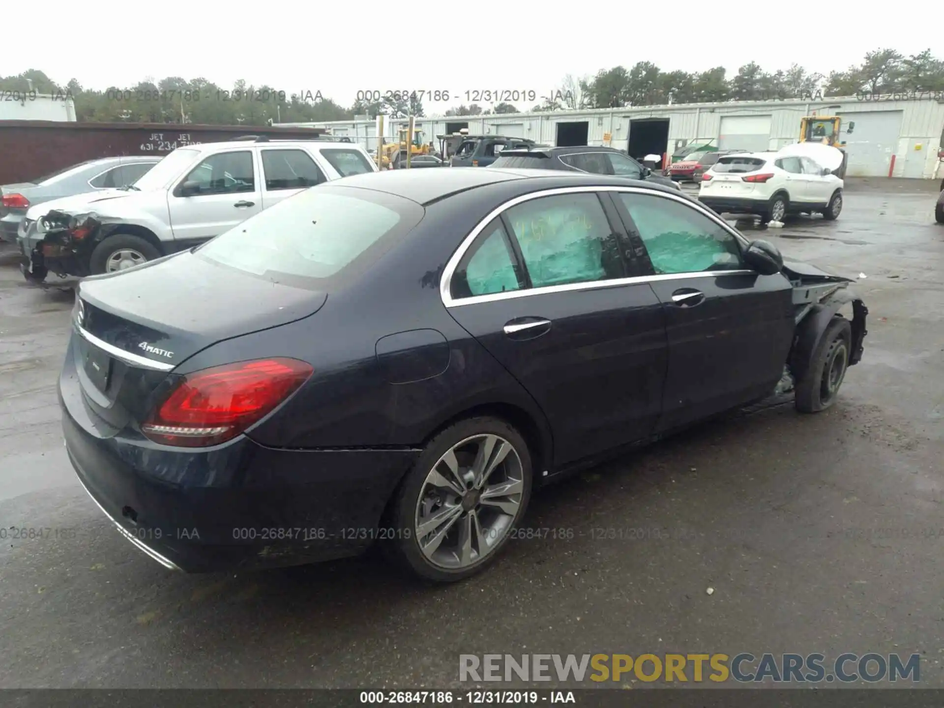 4 Photograph of a damaged car 55SWF8EB0KU311531 MERCEDES-BENZ C 2019