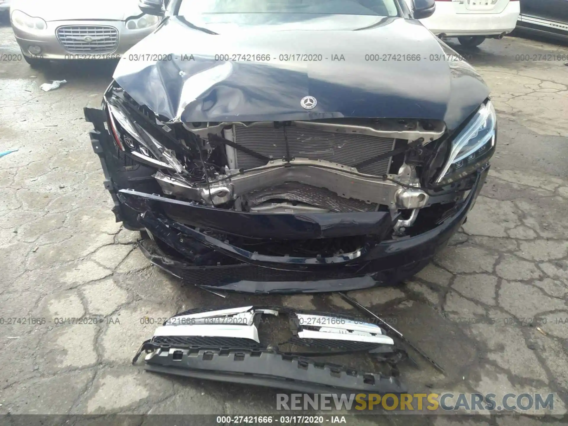 6 Photograph of a damaged car 55SWF8EB7KU301479 MERCEDES-BENZ C 2019