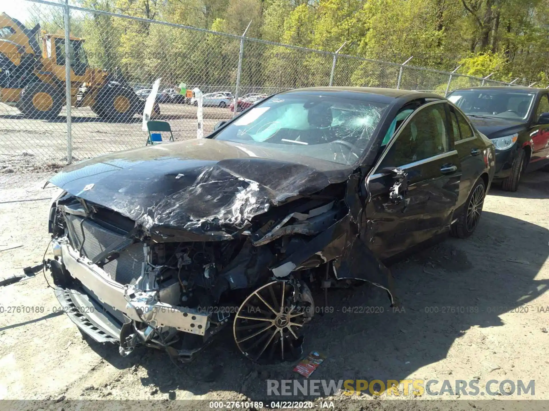 2 Photograph of a damaged car 55SWF8EB7KU306973 MERCEDES-BENZ C 2019