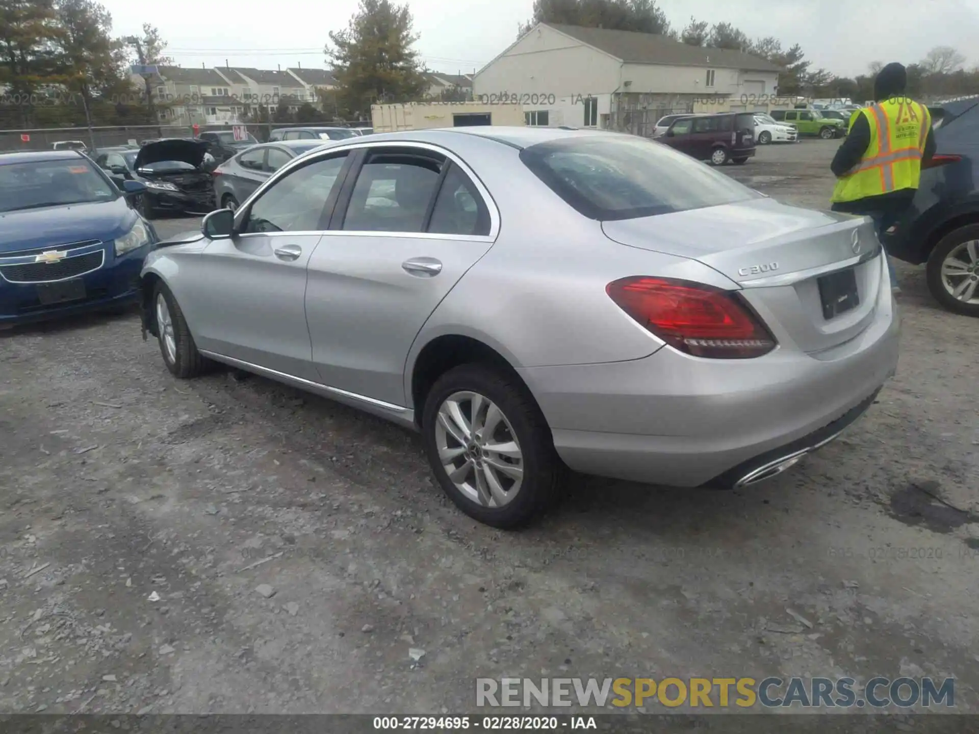 3 Photograph of a damaged car 55SWF8EBXKU303761 MERCEDES-BENZ C 2019