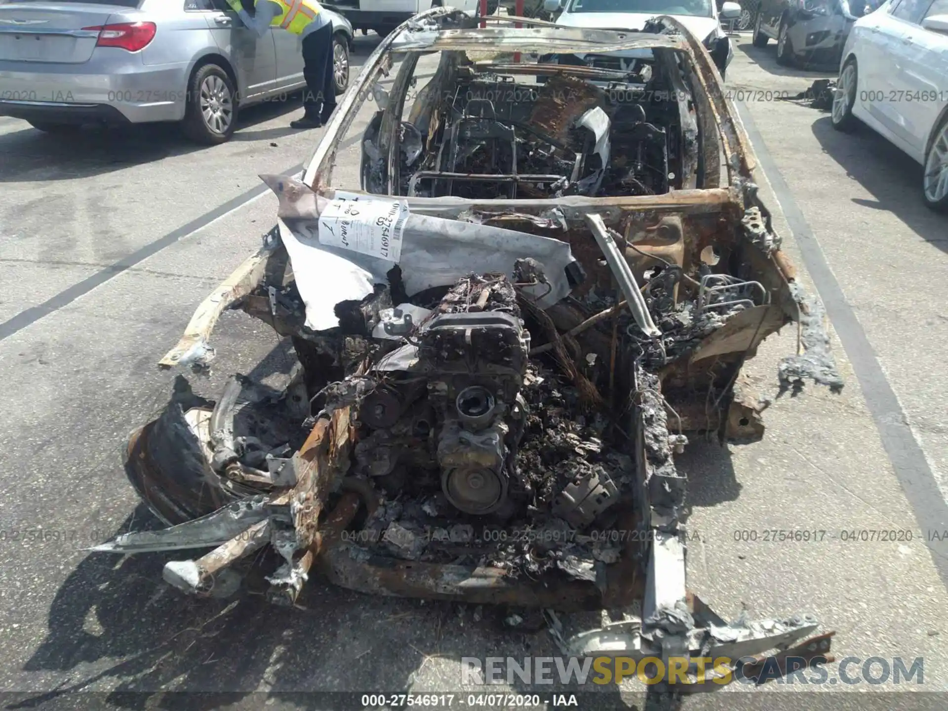 6 Photograph of a damaged car WDDWF8DB4KR513078 MERCEDES-BENZ C 2019