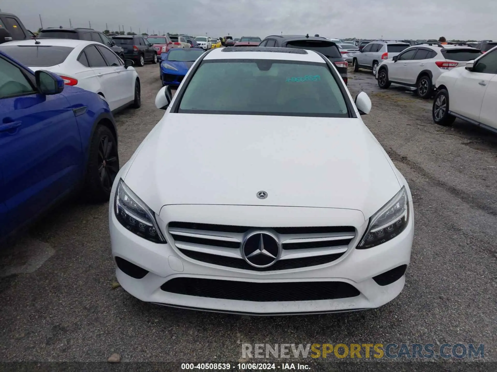 11 Photograph of a damaged car W1KWF8DB9LR596041 MERCEDES-BENZ C 2020