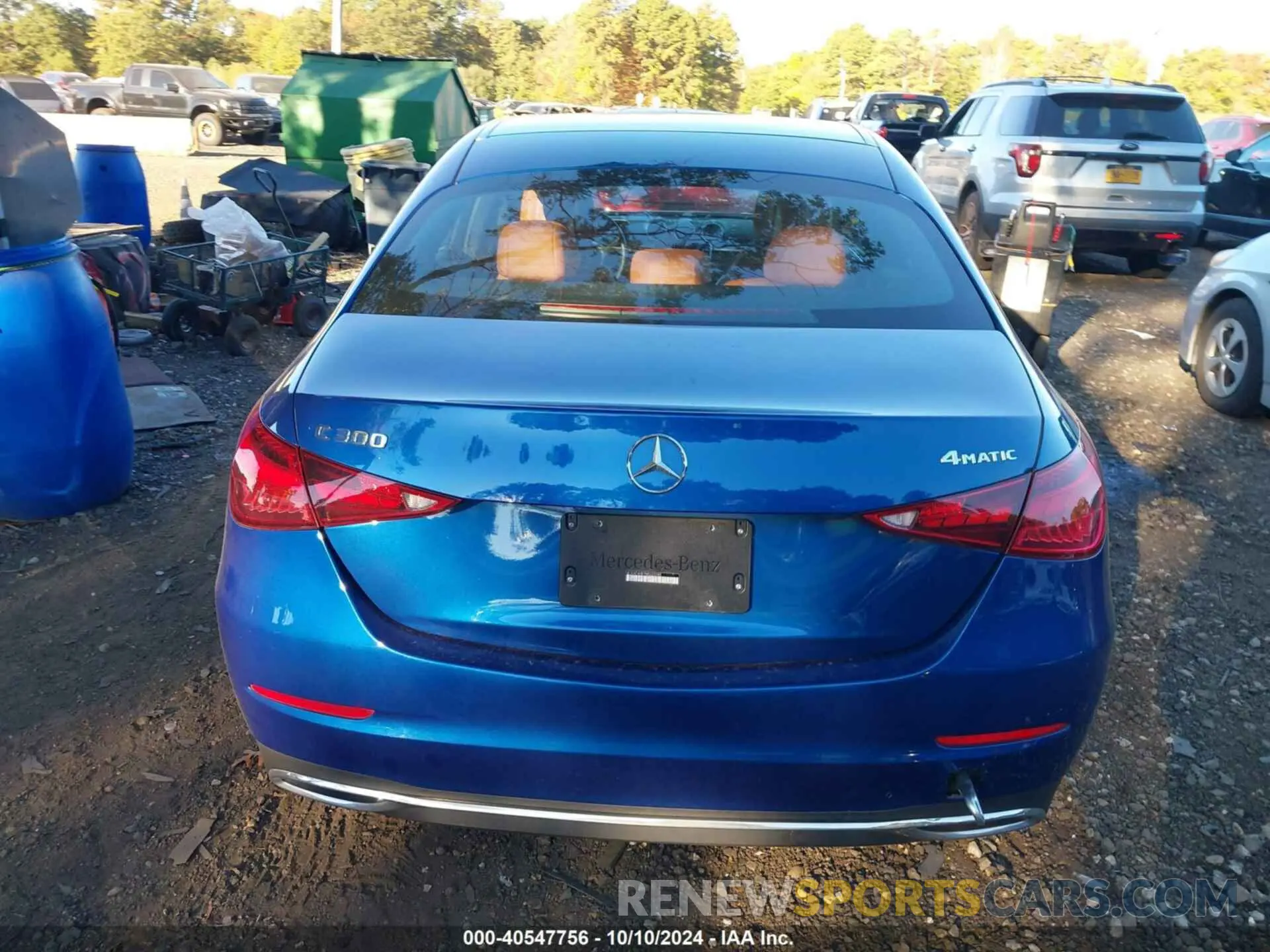16 Photograph of a damaged car W1KAF4HB7NR020285 MERCEDES-BENZ C 2022