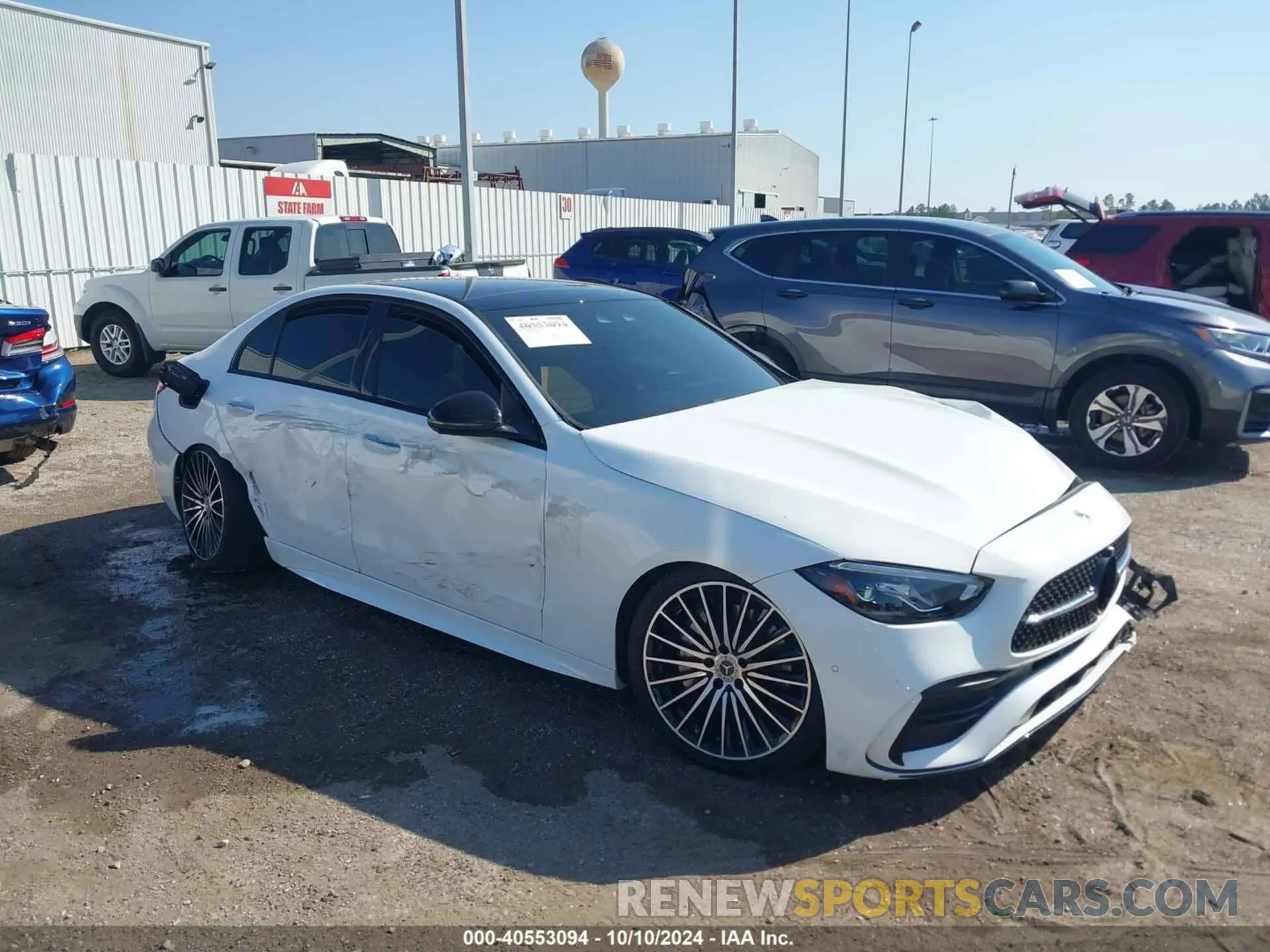 1 Photograph of a damaged car W1KAF4GB9PR123468 MERCEDES-BENZ C 2023
