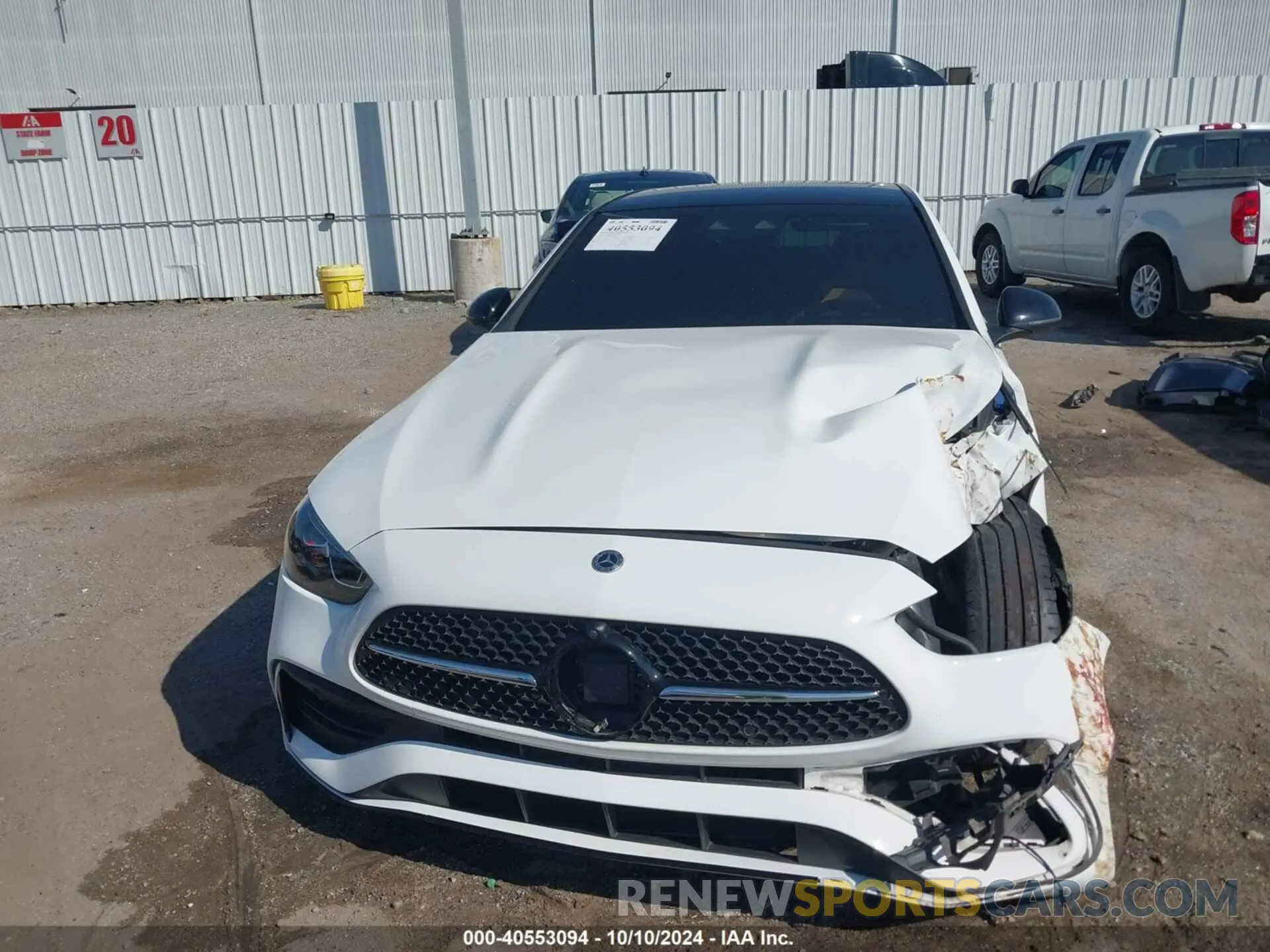 13 Photograph of a damaged car W1KAF4GB9PR123468 MERCEDES-BENZ C 2023