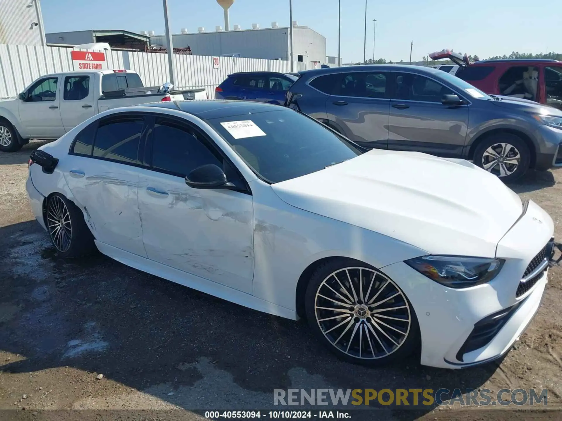 14 Photograph of a damaged car W1KAF4GB9PR123468 MERCEDES-BENZ C 2023