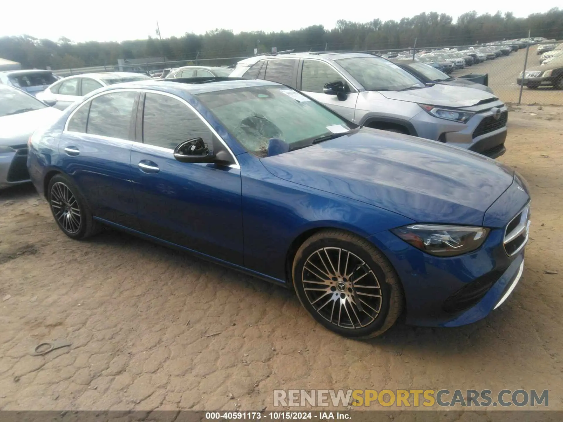 1 Photograph of a damaged car W1KAF4HB1PR145060 MERCEDES-BENZ C 2023