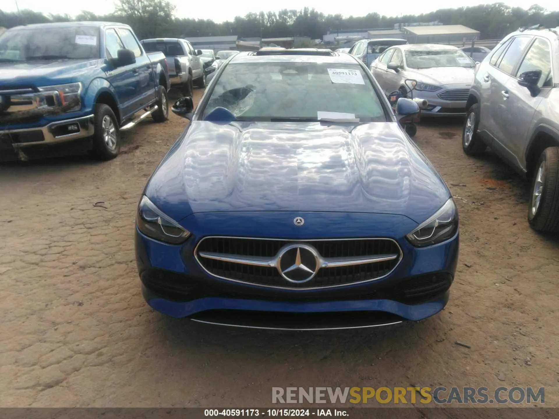 12 Photograph of a damaged car W1KAF4HB1PR145060 MERCEDES-BENZ C 2023