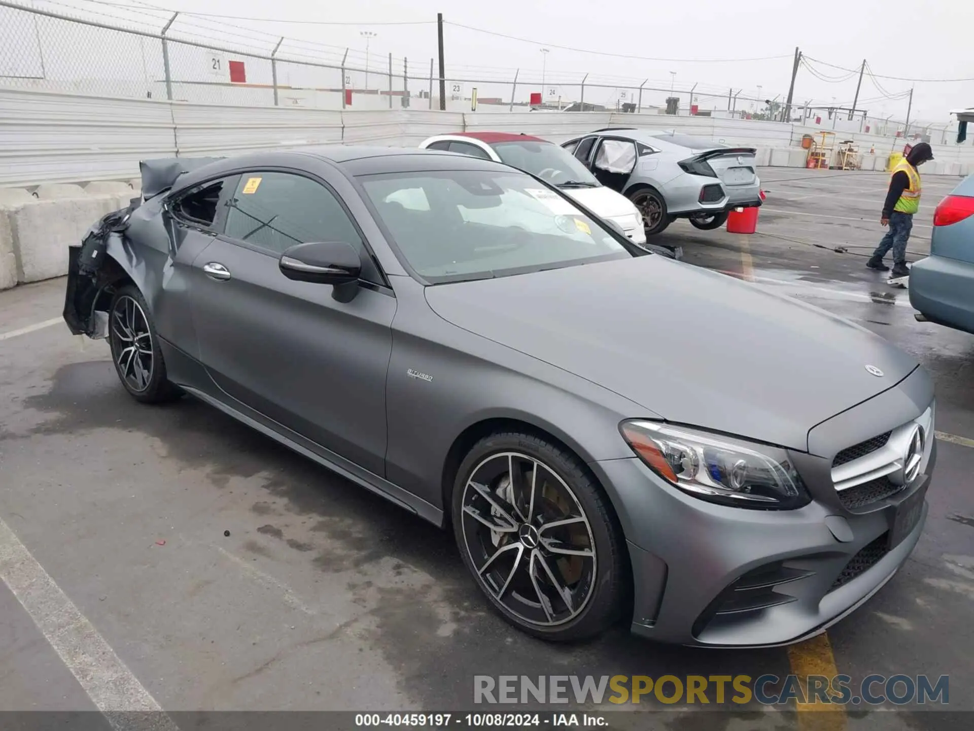1 Photograph of a damaged car W1KWJ6EB7PG120020 MERCEDES-BENZ C 2023
