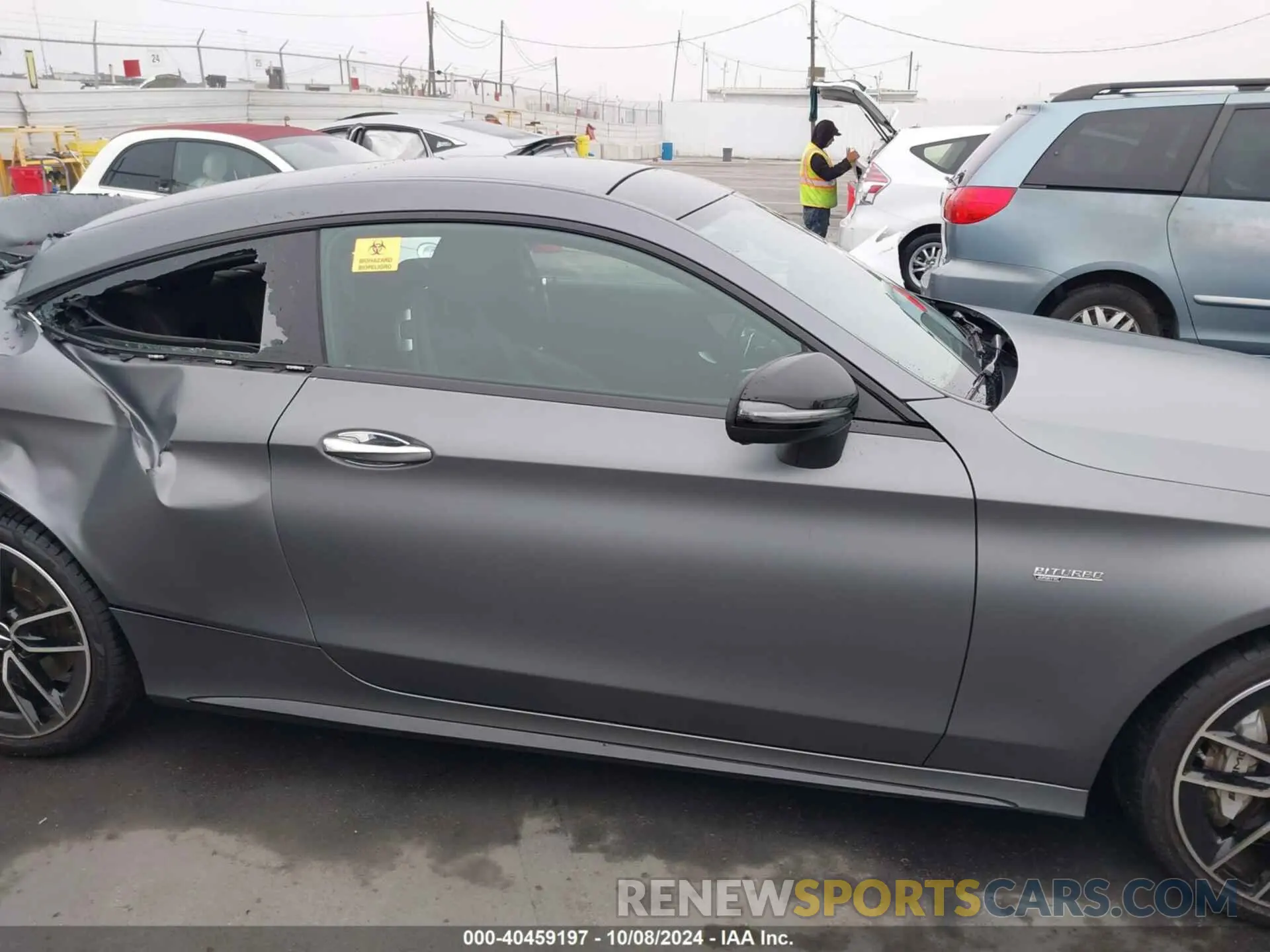 13 Photograph of a damaged car W1KWJ6EB7PG120020 MERCEDES-BENZ C 2023