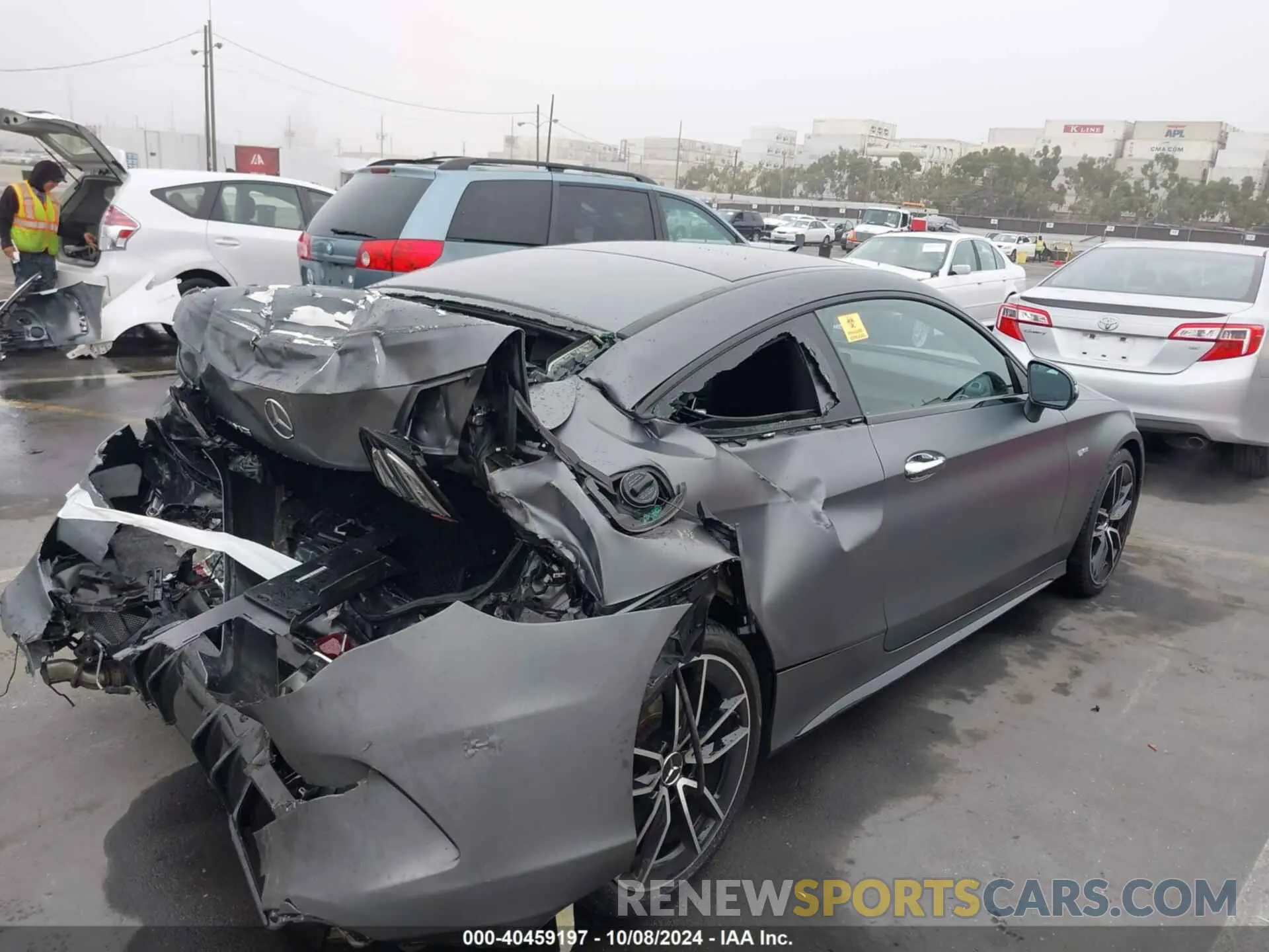 4 Photograph of a damaged car W1KWJ6EB7PG120020 MERCEDES-BENZ C 2023