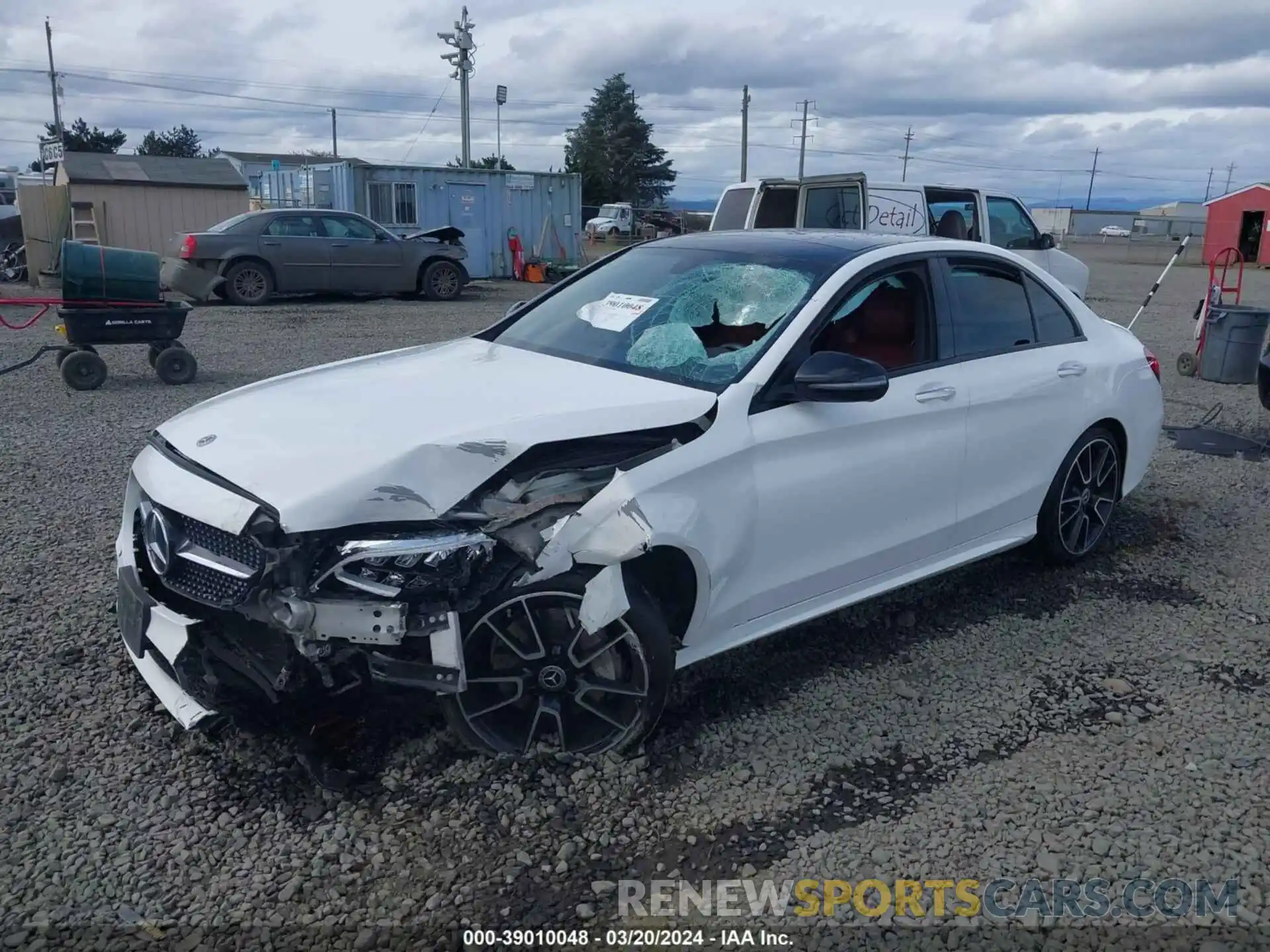 2 Photograph of a damaged car 55SWF8DB0KU297731 MERCEDES-BENZ C 300 2019