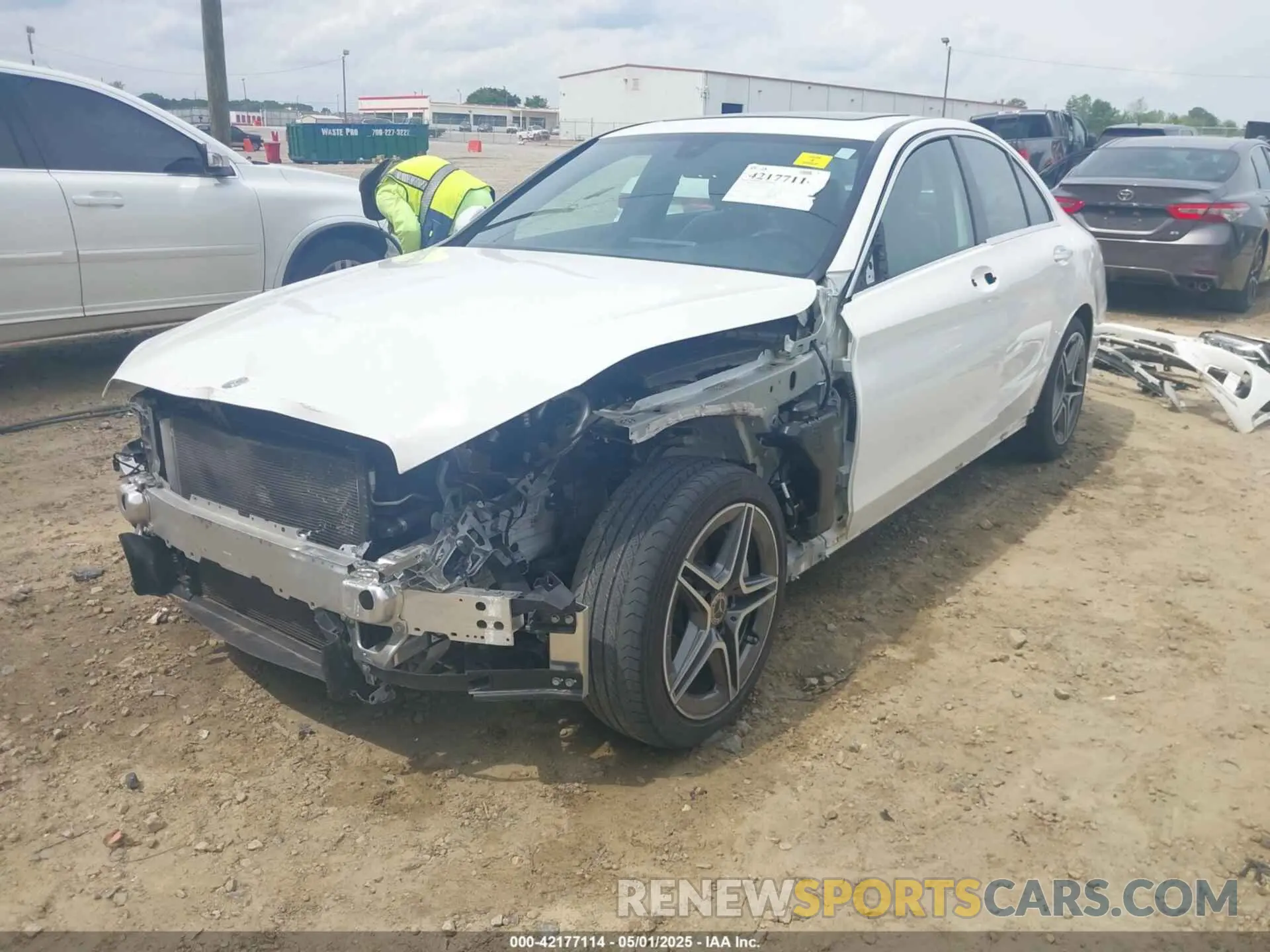 6 Photograph of a damaged car 55SWF8DB4KU282844 MERCEDES-BENZ C 300 2019