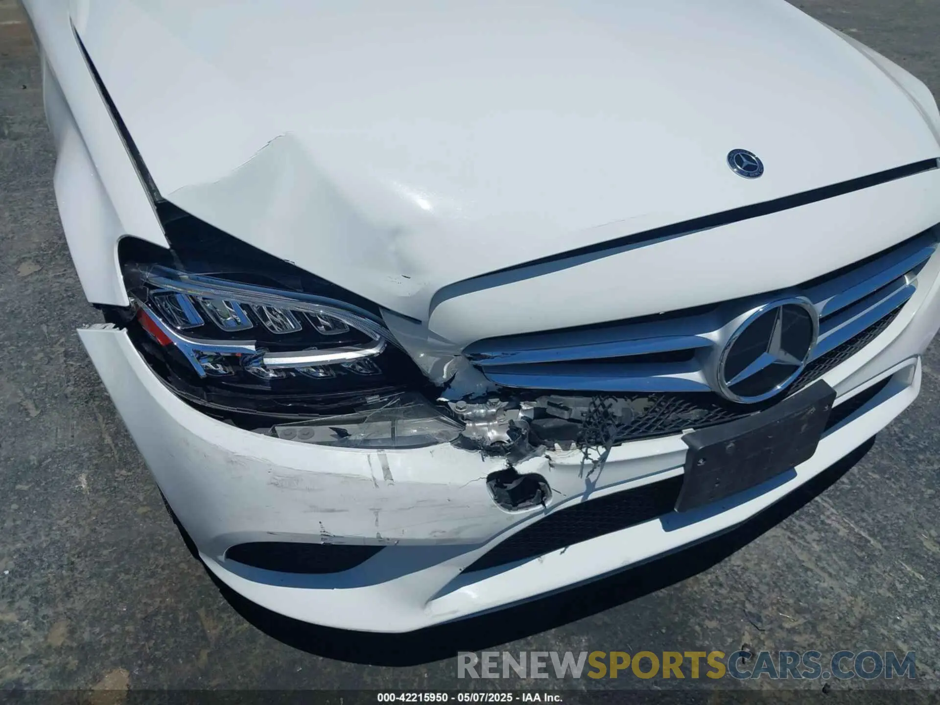 6 Photograph of a damaged car 55SWF8DB4KU294346 MERCEDES-BENZ C 300 2019