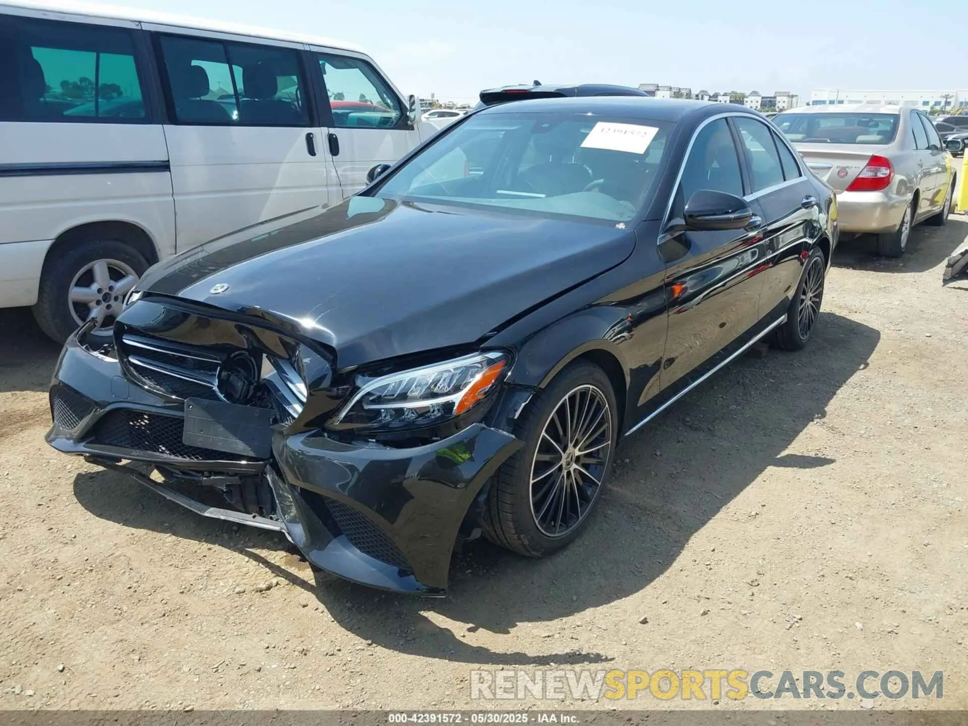 2 Photograph of a damaged car 55SWF8DB4KU309251 MERCEDES-BENZ C 300 2019