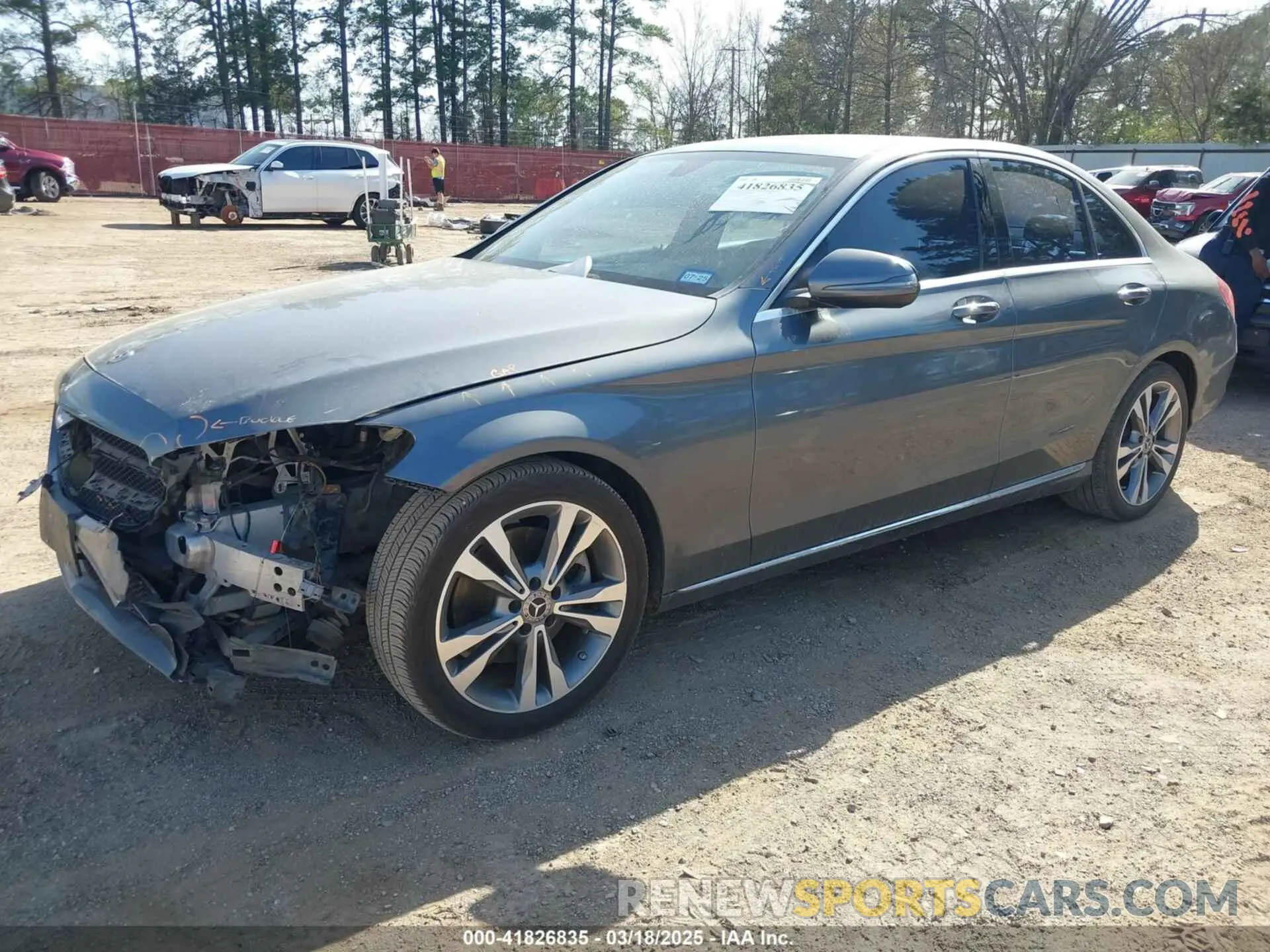 2 Photograph of a damaged car 55SWF8DB5KU293805 MERCEDES-BENZ C 300 2019