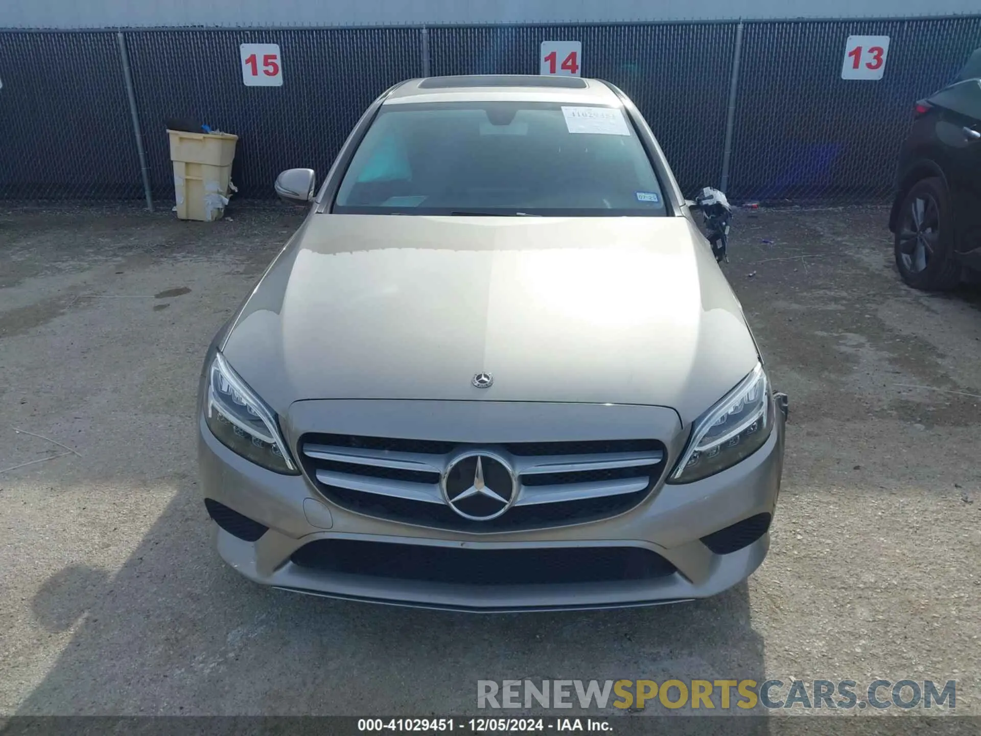 12 Photograph of a damaged car 55SWF8DB5KU313972 MERCEDES-BENZ C 300 2019